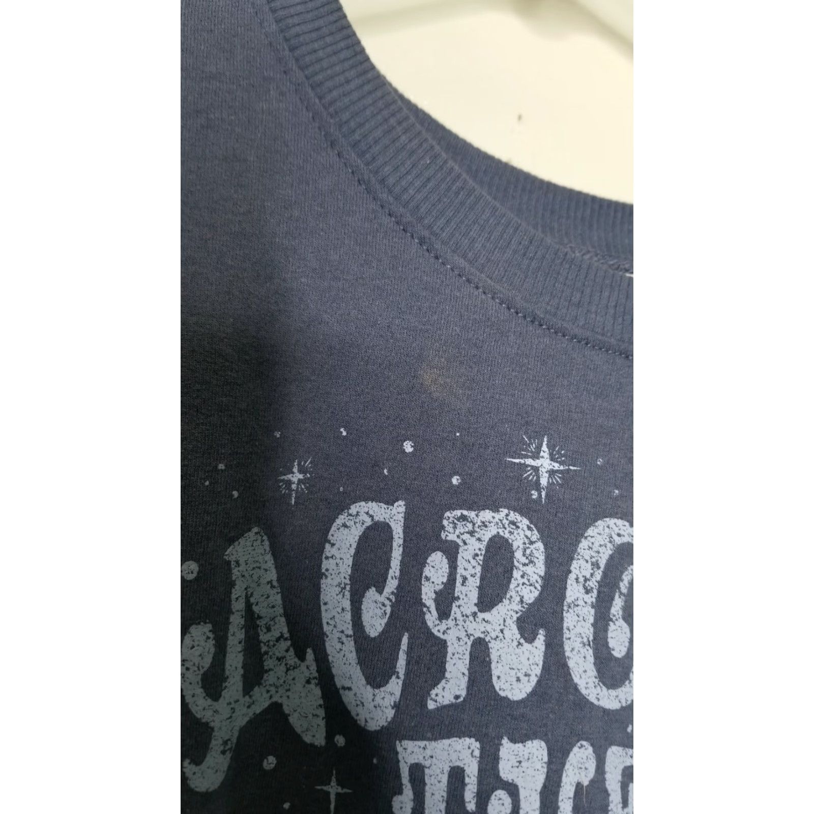Vintage Vintage The Beatles T-Shirt Mens M Short Sleeve Crew Neck Blue Distressed Lyrics By Lennon And McCartney Shirt Band 60s 70s Graphic Print Logo Size US M / EU 48-50 / 2 - 4 Thumbnail