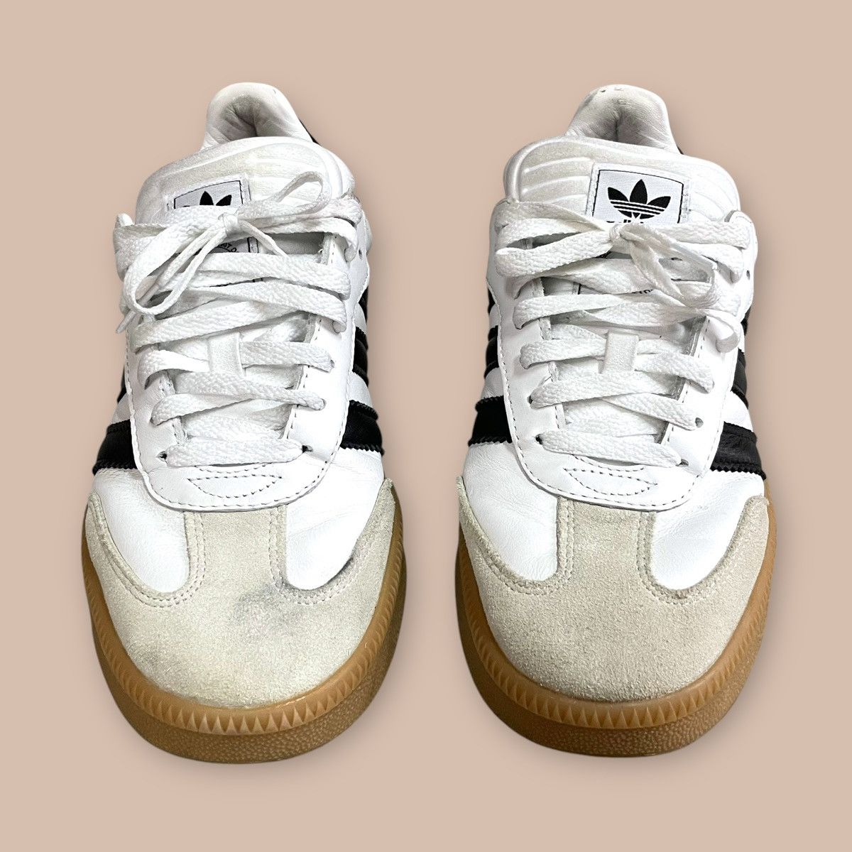 Adidas Adidas Samba XLG 'White Black Gum' Size US 9.5 / EU 42-43 - 8 Thumbnail