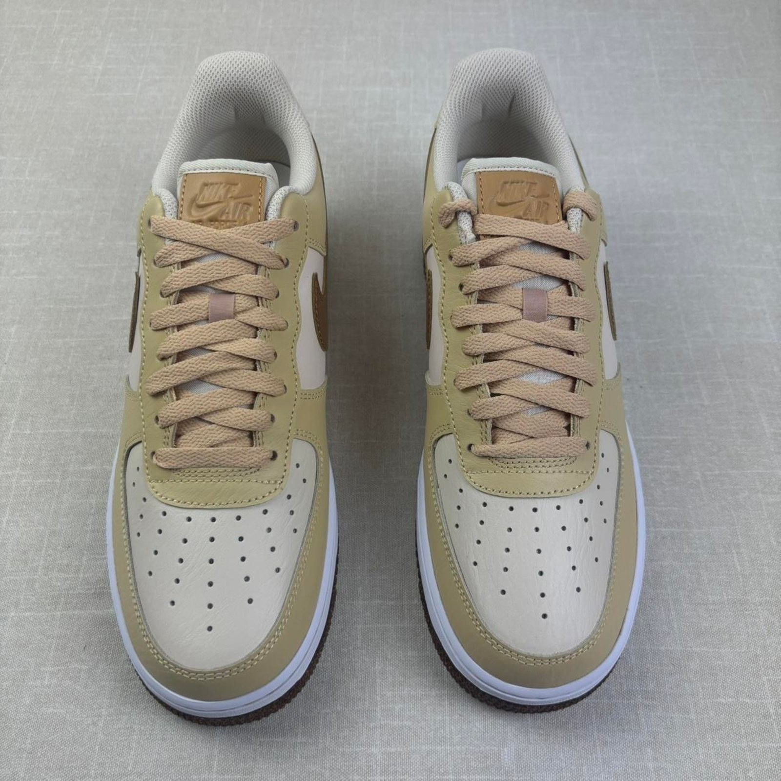 Nike 🍂 2022 Nike Air Force 1 Low “Pearl White Sesame” 9.5M Size US 9.5 / EU 42-43 - 3 Thumbnail