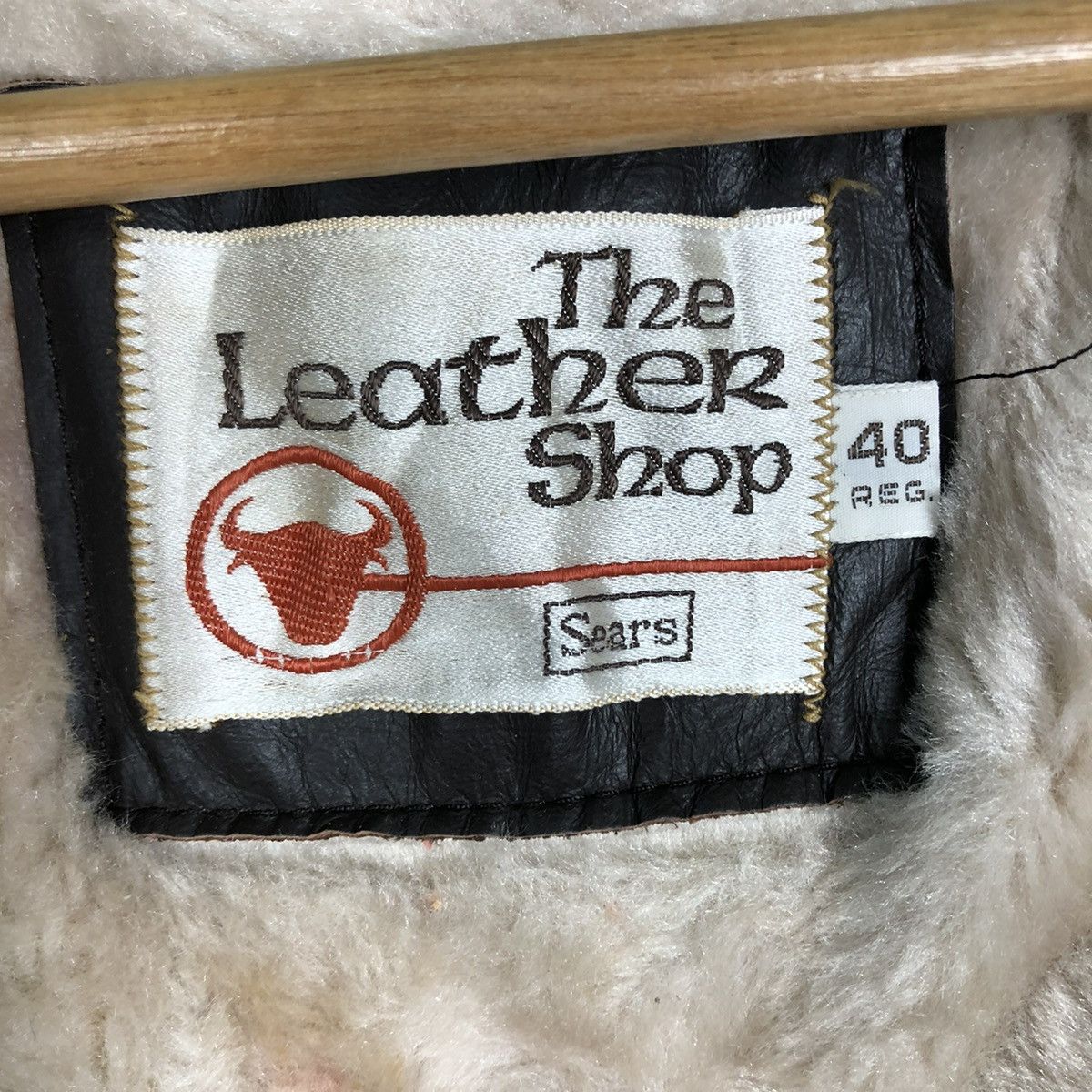 Vintage 🔥VTG 80’s GENUINE LEATHER JACKET SEARS USA MINK FUR COLLAR Size US M / EU 48-50 / 2 - 20 Thumbnail