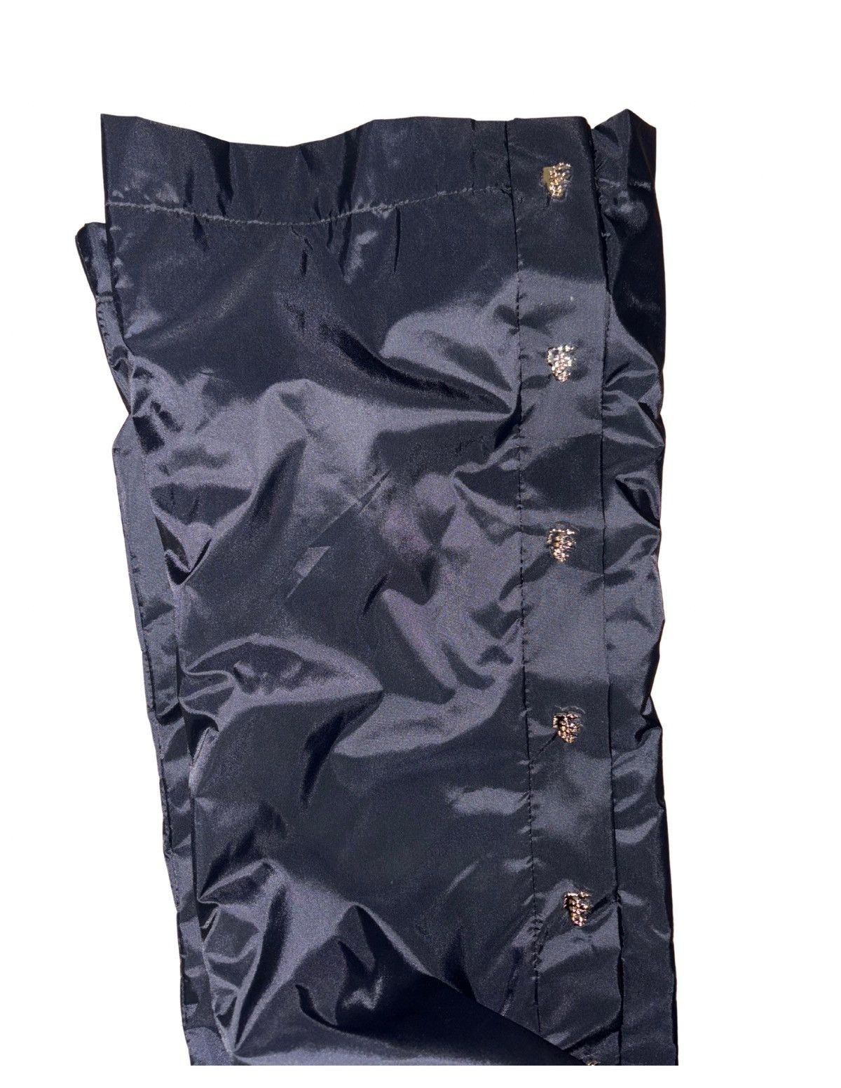 HELLSTAR Black Nylon Wax Hellstar Track Pants Size US 28 / EU 44 - 2 Thumbnail