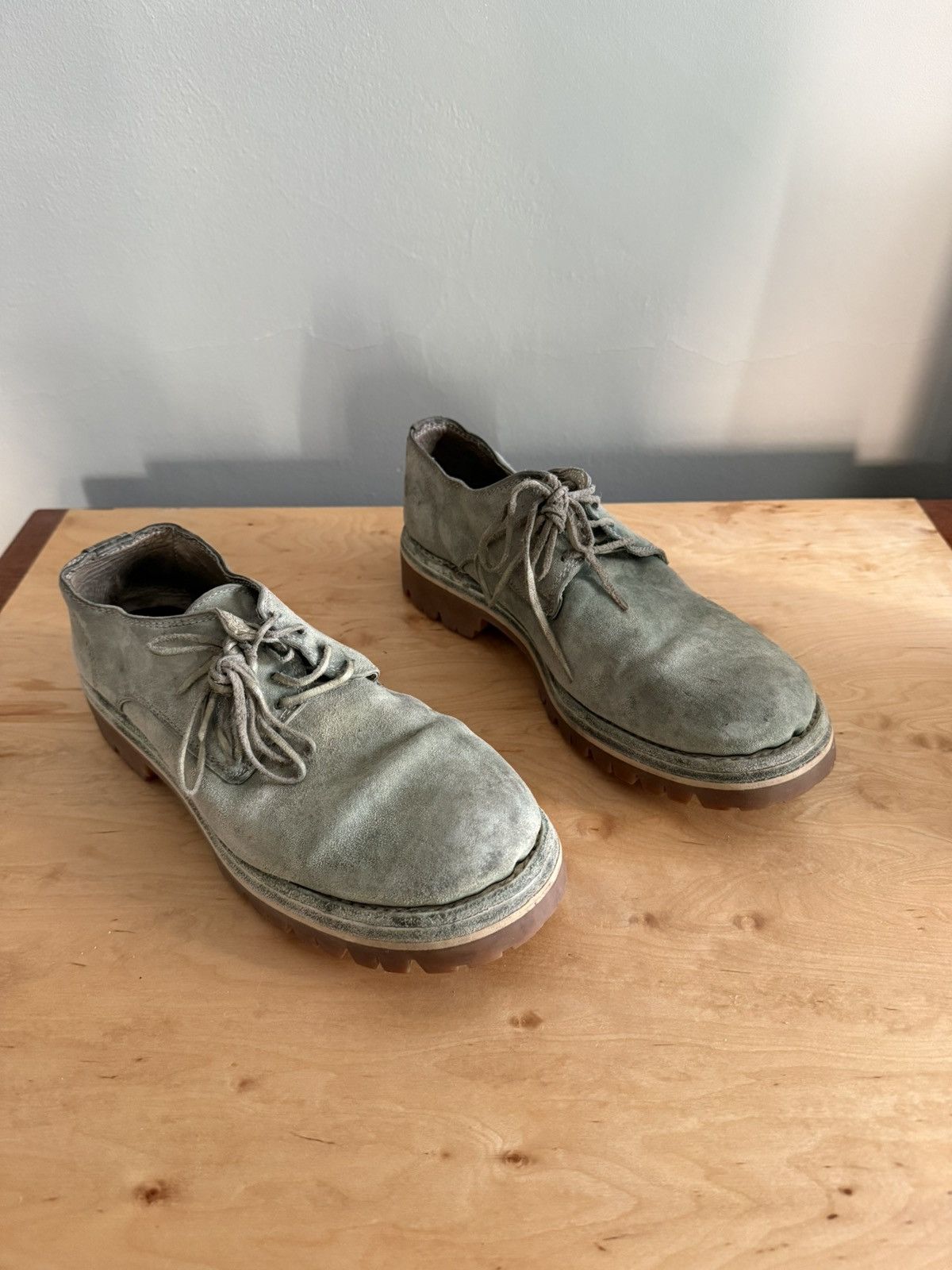 Guidi Derby Suede Size US 7 / IT 37 - 3 Thumbnail