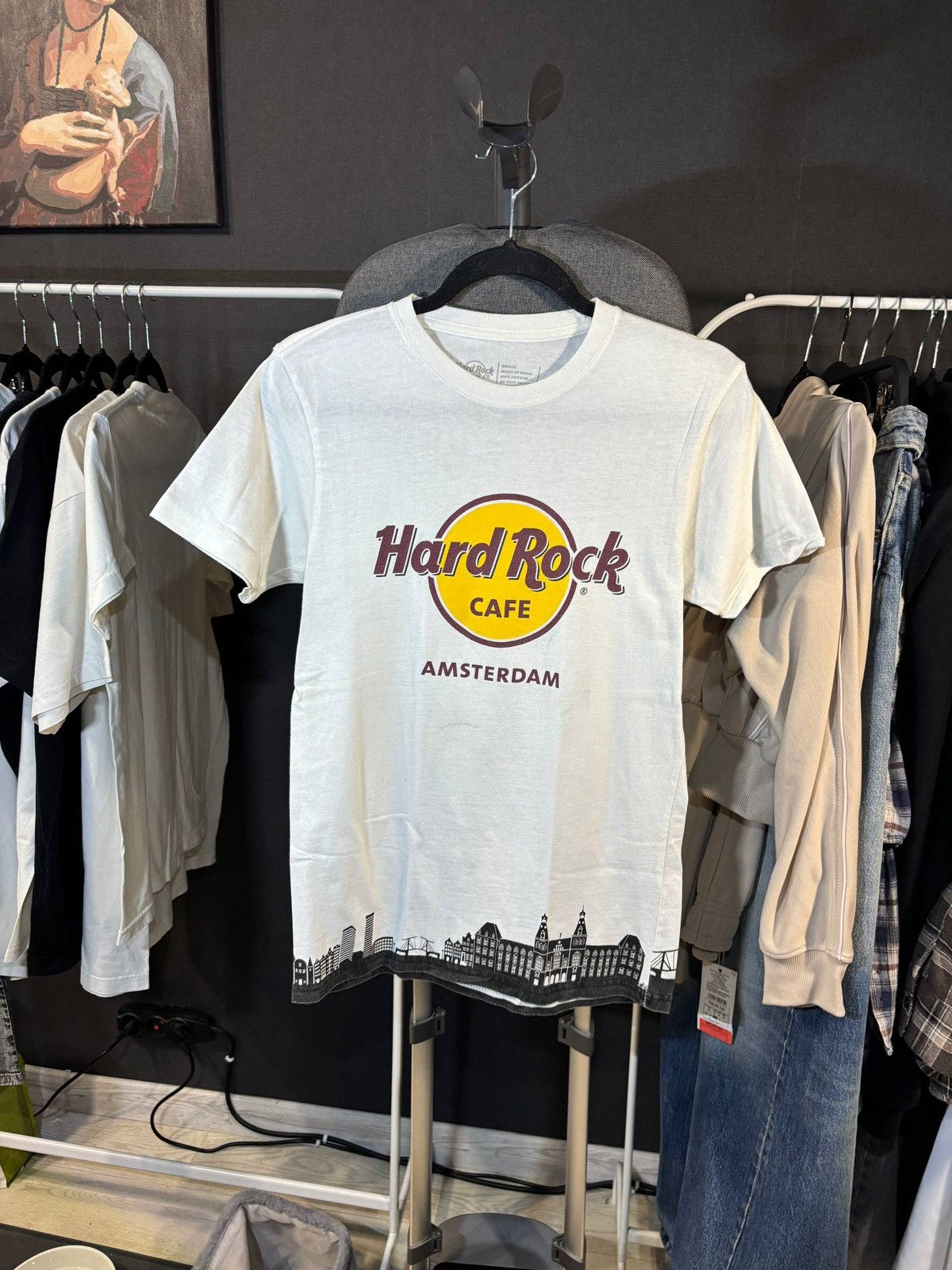 Hard Rock Cafe Hard Rock Cafe Amsterdam T-shirt Size:S Size US S / EU 44-46 / 1 - 2 Thumbnail
