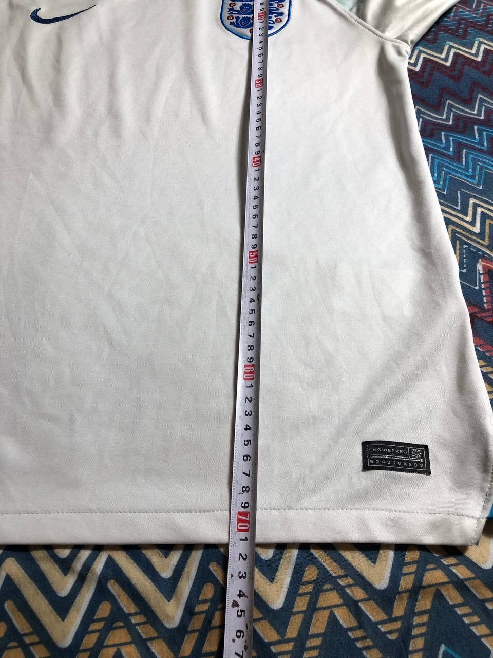 Nike × Vintage 90s Nike Central Swoosh Vintage Y2K Oversized Retro T-Shirt Size US XXL / EU 58 / 5 - 12 Thumbnail