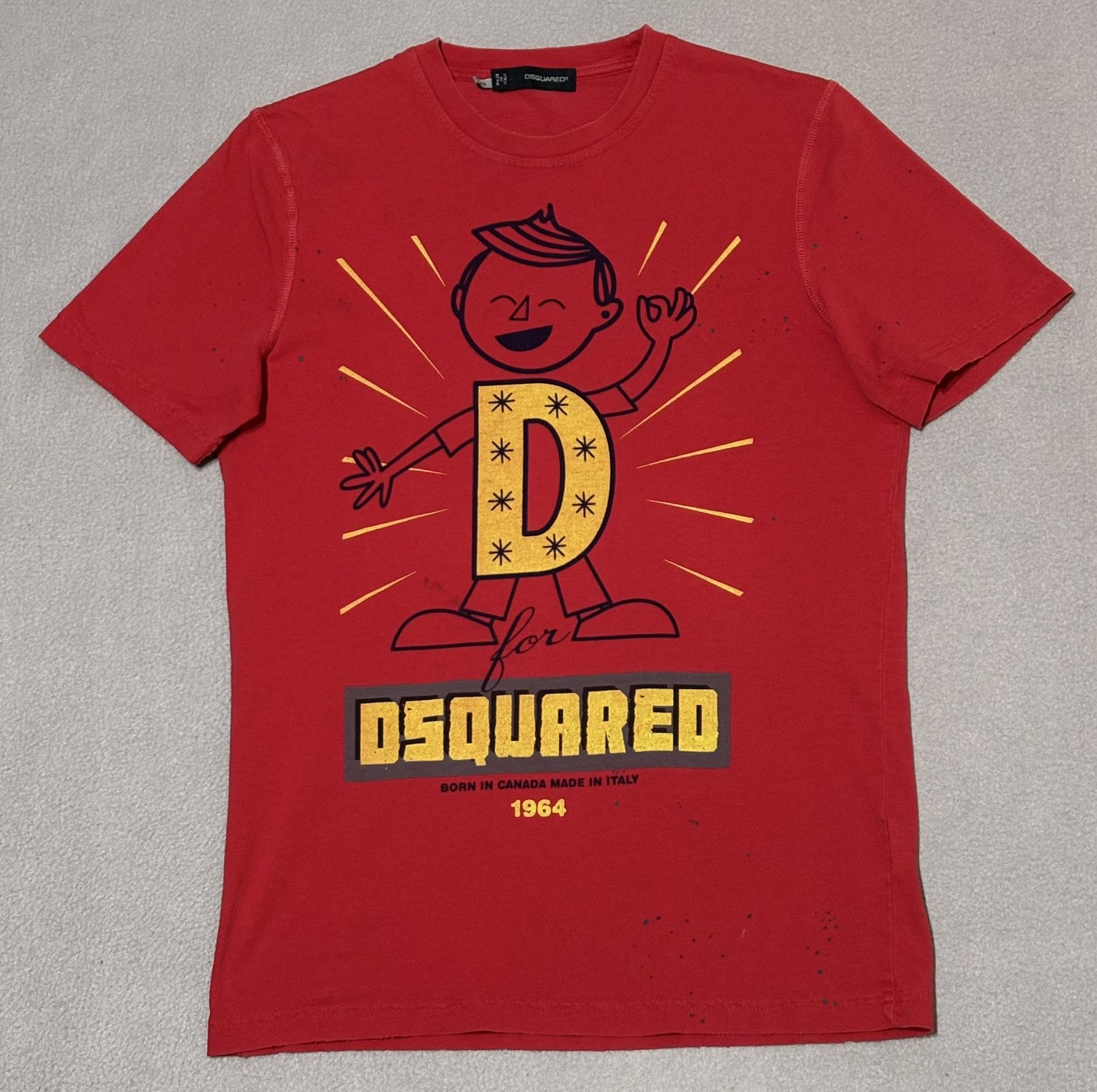 Dsquared2 Dsquared2 Red T-shirt Size XS Size US XS / EU 42 / 0 - 1 Thumbnail