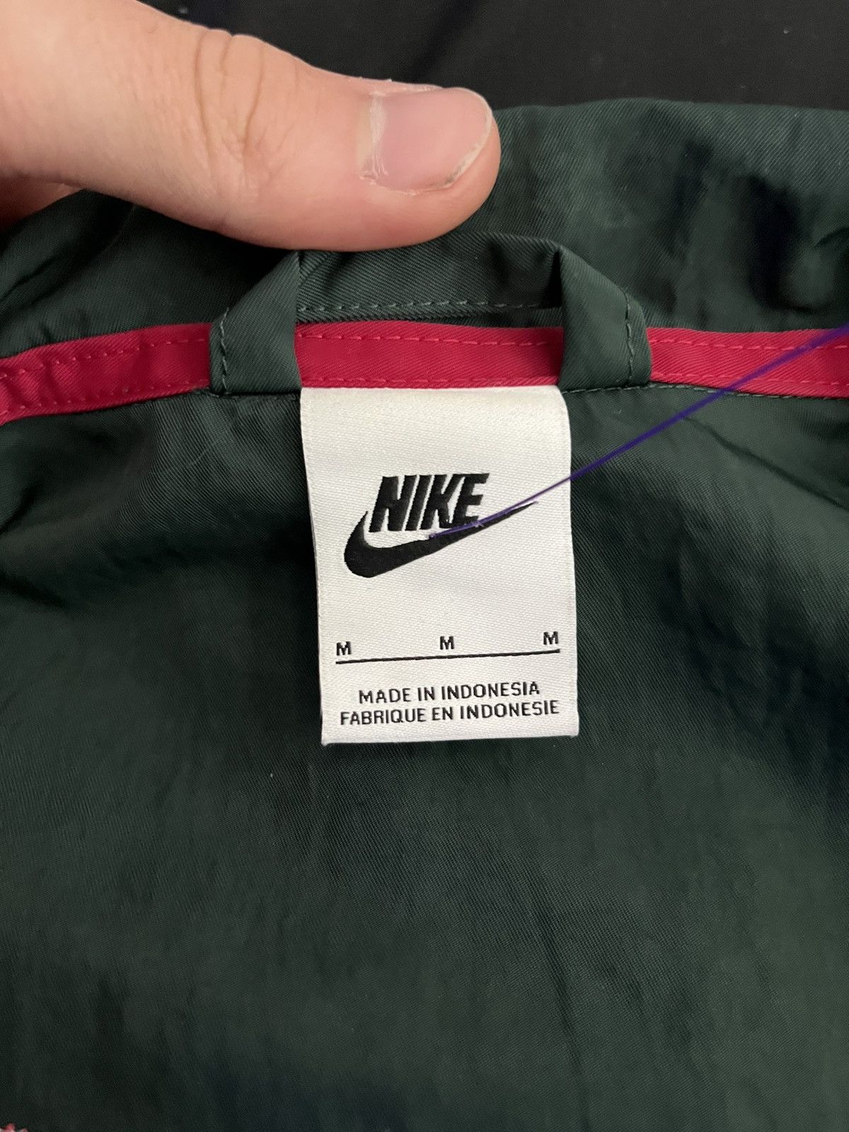 Nike Green & Red Vintage Nike jacket Size US M / EU 48-50 / 2 - 8 Thumbnail