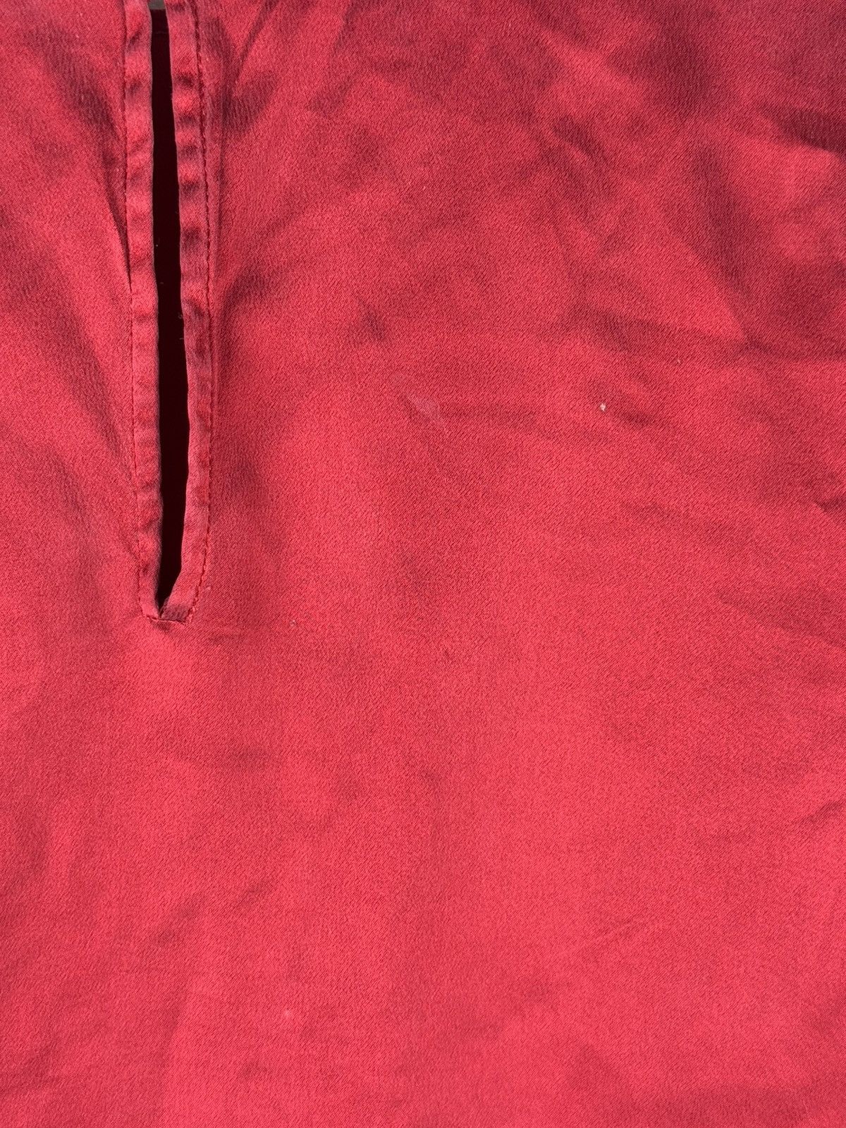 Vintage × Yves Saint Laurent Yves Saint Laurent Rive Gauche Vintage Silk Tunic Blouse Size XS / US 0-2 / IT 36-38 - 23 Thumbnail