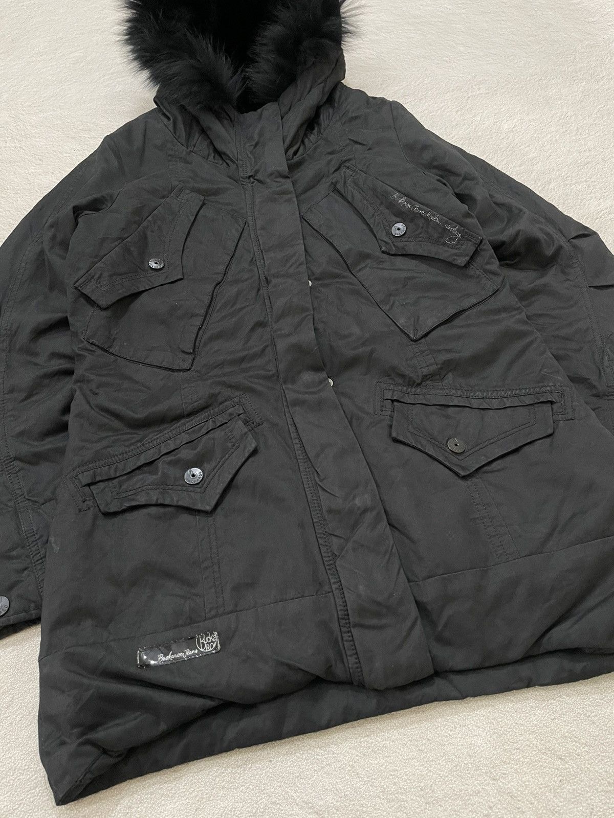 Japanese Brand Avant Garde If6was9 Style Japanese Buckaro Parka Hooded Fur Size US M / EU 48-50 / 2 - 3 Thumbnail