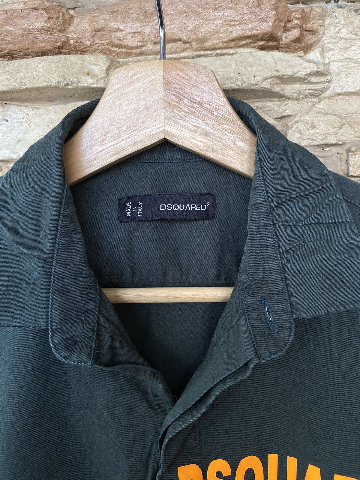 Dsquared2 Rare Vintage Dsquared2 Button Ups Long Sleeve Shirt Size US S / EU 44-46 / 1 - 6 Thumbnail