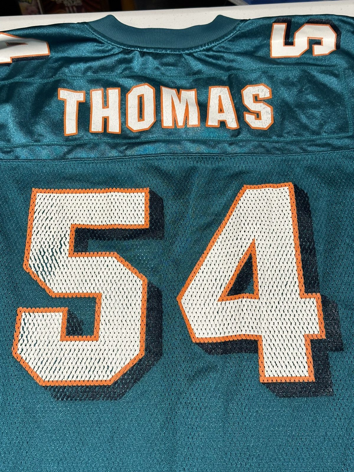 Reebok Vintage Miami Dolphins NFL Football Jersey Size US XL / EU 56 / 4 - 6 Thumbnail