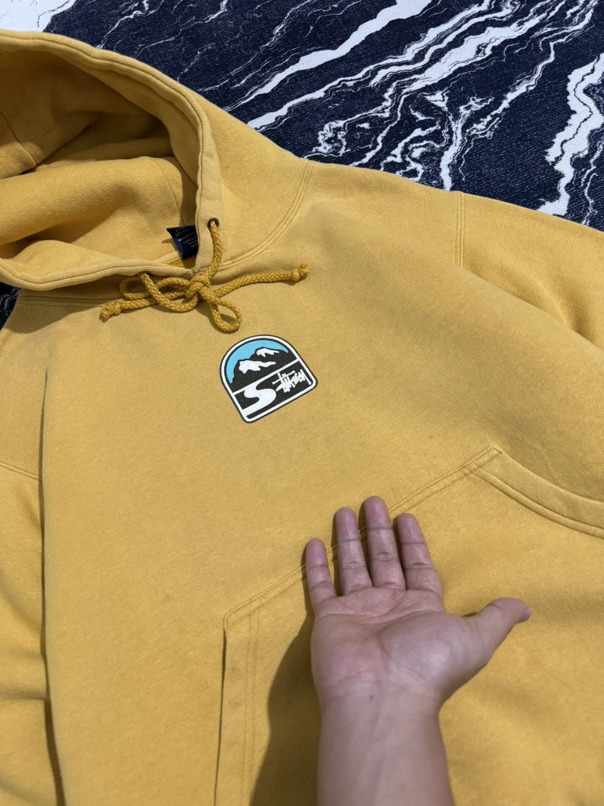 Vintage Vintage 90s stussy hoodie Size US S / EU 44-46 / 1 - 6 Thumbnail