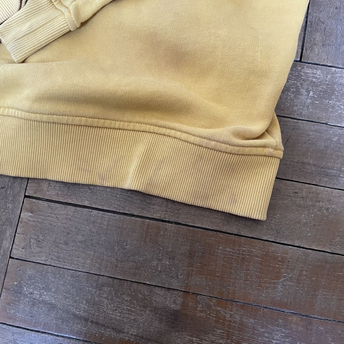 Wrangler Wrangler Unisex Yellow Hooded Sweatshirt Size US M / EU 48-50 / 2 - 6 Thumbnail