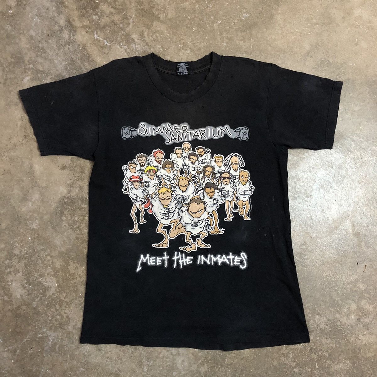 Band Tees × Metallica × Vintage Vintage 2000 Metallica Summer Sanitarium Tour Size US L / EU 52-54 / 3 - 13 Thumbnail