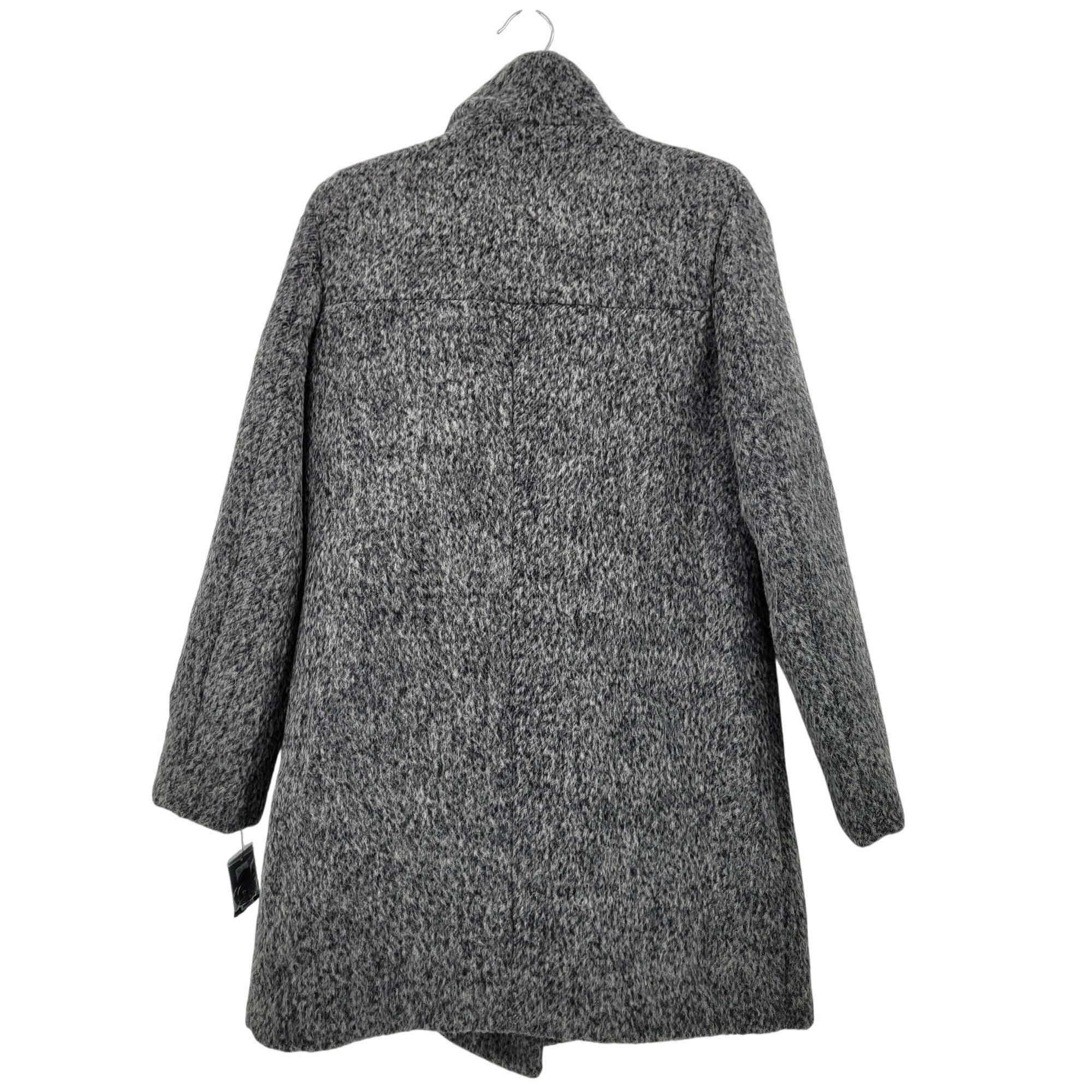 Kenneth Cole Kenneth Cole Womens Asymmetrical Pressed Boucle Wool Coat M Size M / US 6-8 / IT 42-44 - 7 Thumbnail
