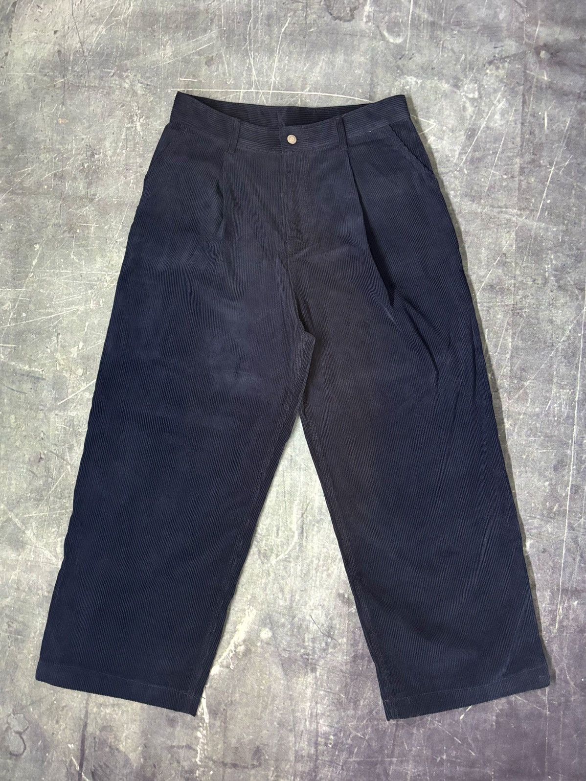 Japanese Brand 🪁CPGN Studio Wide Curduroy Pant Size US 34 / EU 50 - 1 Thumbnail