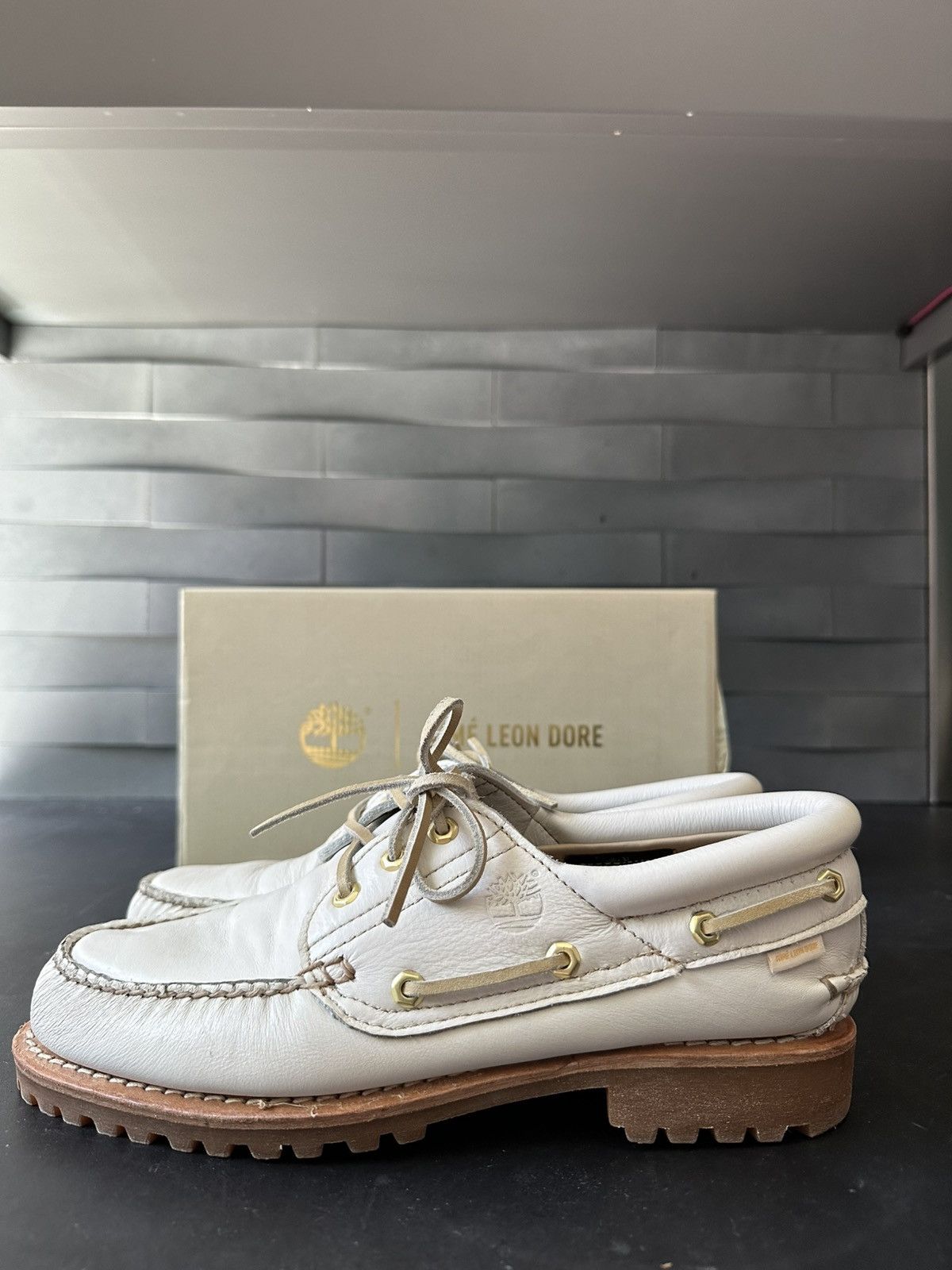 Aime Leon Dore x Timberland Boat Shoe 10