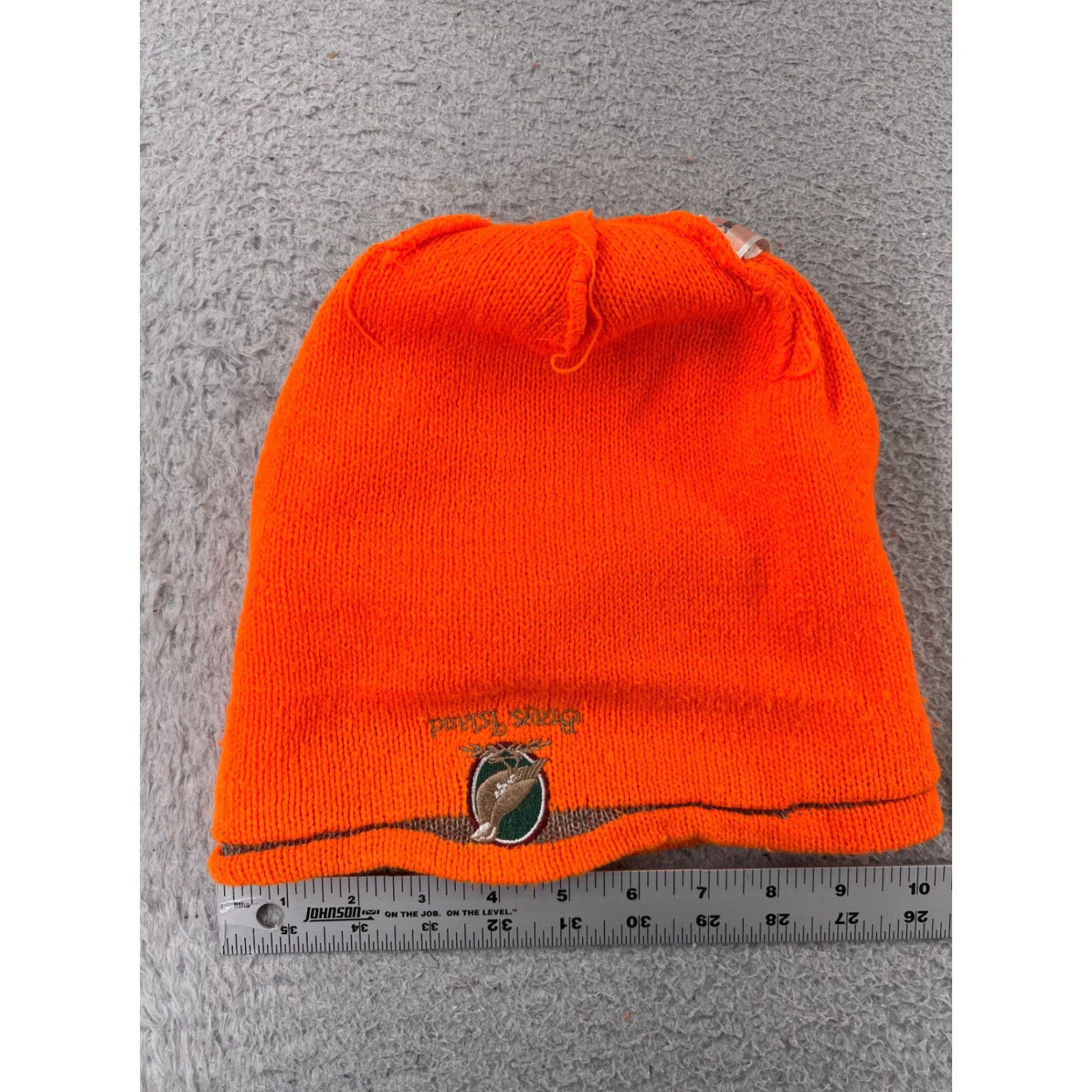 Port Authority Port Authority Beanie Adult One Size Orange Acrylic Knit Embroidered Island Hunting Size ONE SIZE - 5 Thumbnail