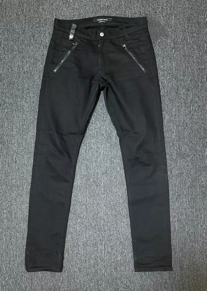 Alexander McQueen Alexander McQueen Black Denim Jeans-yf Size US 32 / EU 48 - 1 Thumbnail