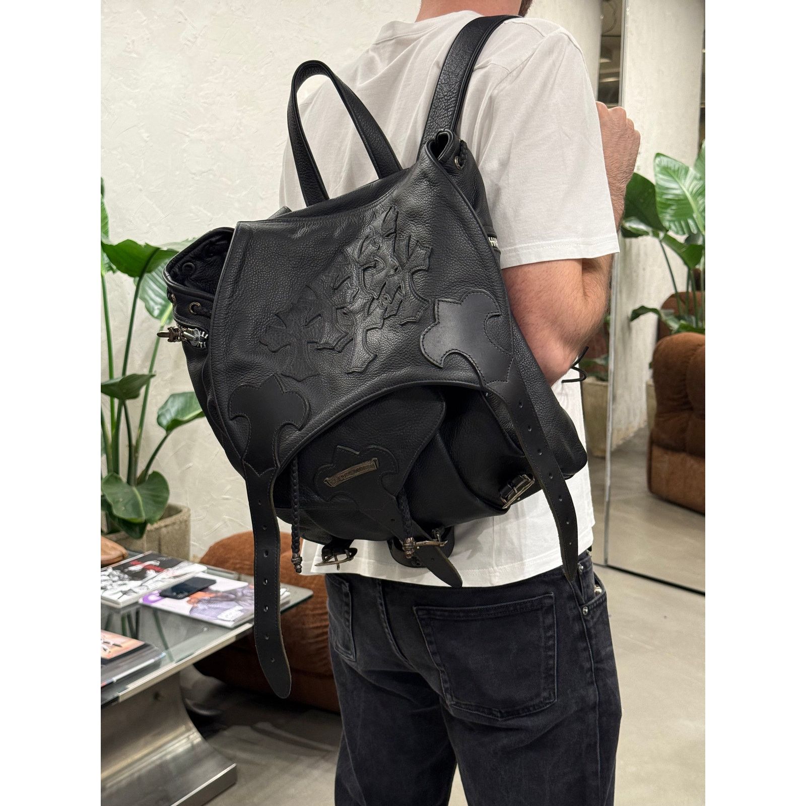 Chrome Hearts Chrome Hearts cross patch gunslinger backpack Size ONE SIZE - 4 Thumbnail