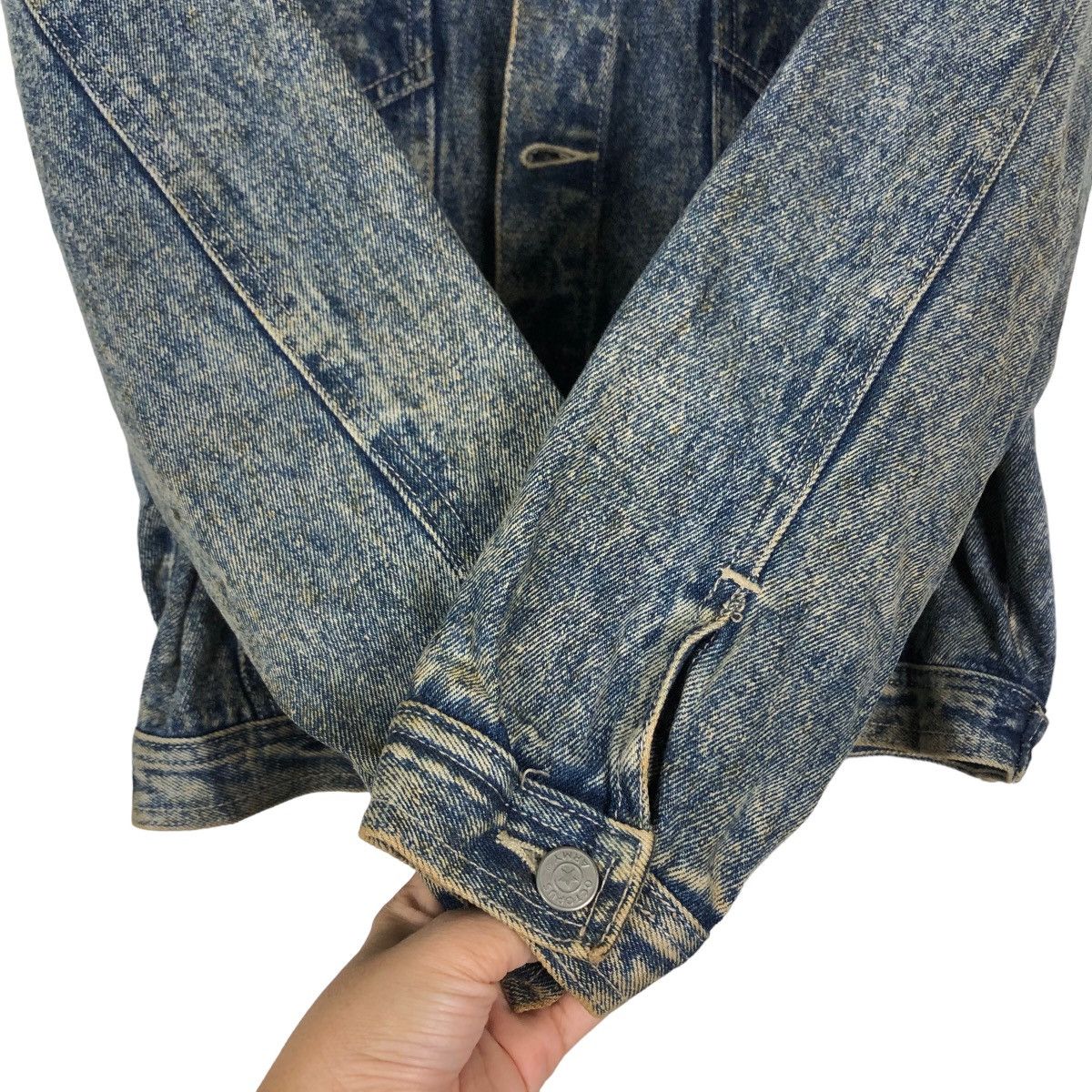 Japanese Brand 🔥90’s Vintage Denim Chore Jacket Octopus Army Issey Miyake Size US M / EU 48-50 / 2 - 12 Thumbnail