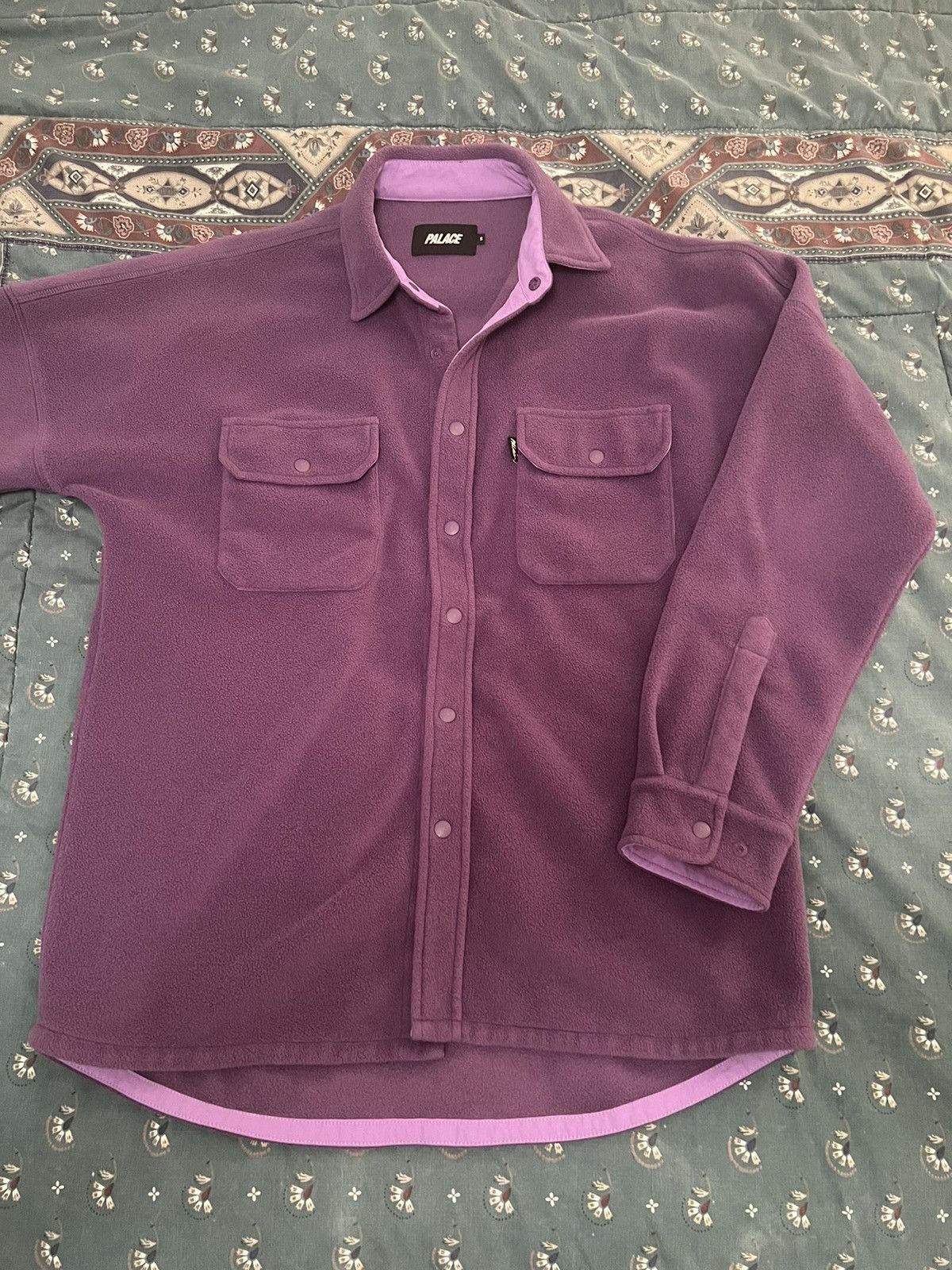 PALACE ラガーシャツ 紫 フリース　S POLARTEC 楽天市場】palace フリースの通販