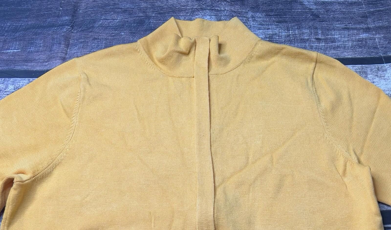 Other Sigrid Olsen Sweater Women's Medium Silk Blend Full Zip Size M / US 6-8 / IT 42-44 - 5 Thumbnail