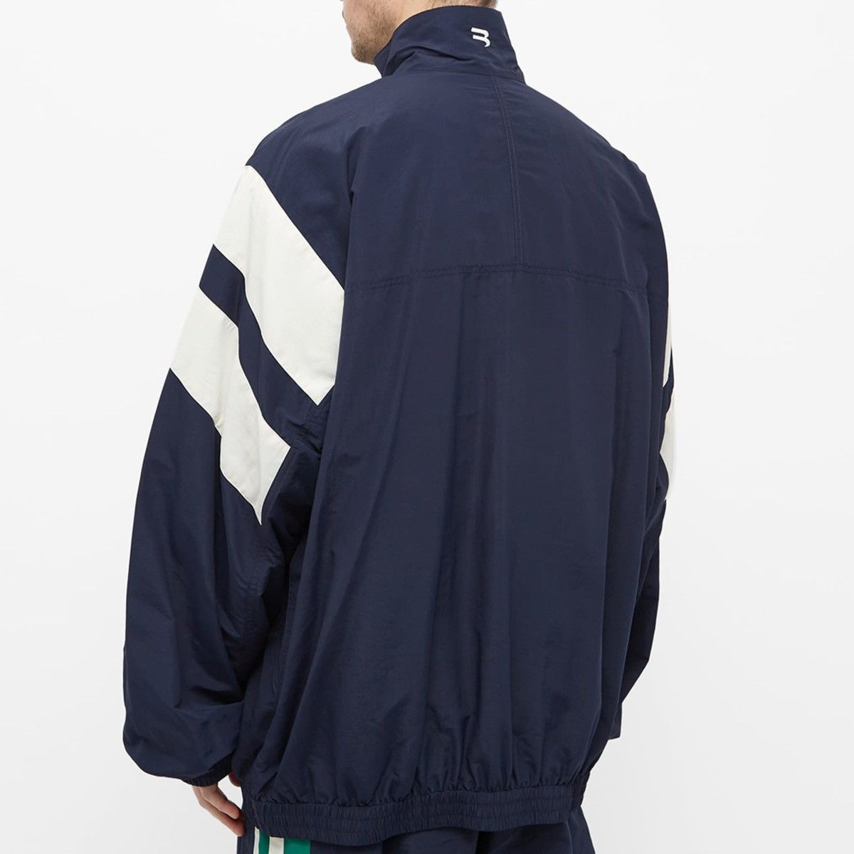 Balenciaga 🔥$2.9K VALUE🔥 Sporty B Nylon Logo Track Jacket Size US S / EU 44-46 / 1 - 5 Thumbnail