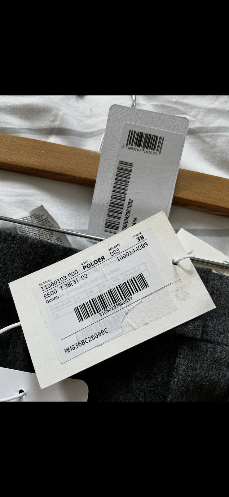 Max Mara Max Mara Wool Tailored Mini Skirt Grey IT 38 S New With Tags Size 26" / US 2 / IT 38 - 4 Thumbnail
