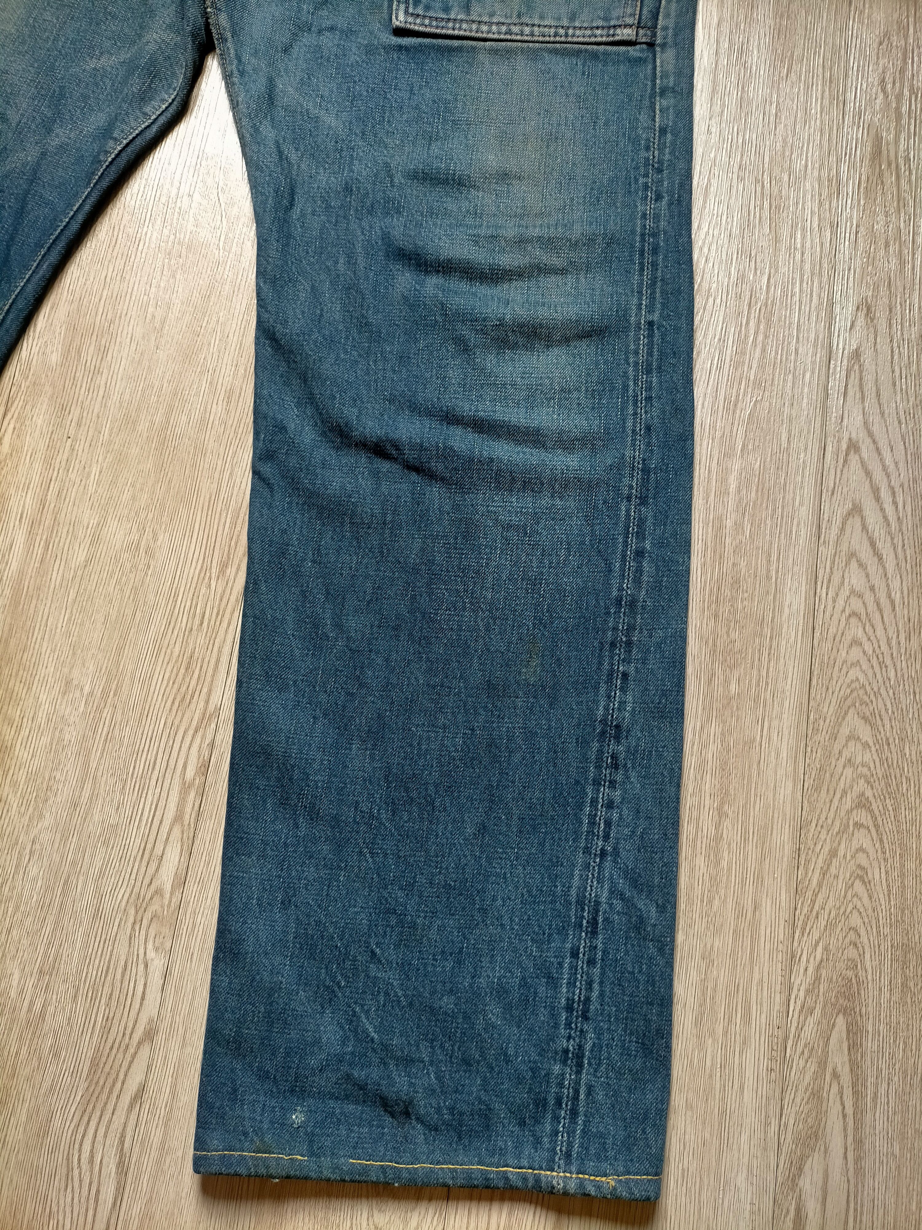 Full Count & Co. Vintage 90s Full Count & Co Selvedge Bush Pants Denim Japan Size US 34 / EU 50 - 9 Thumbnail