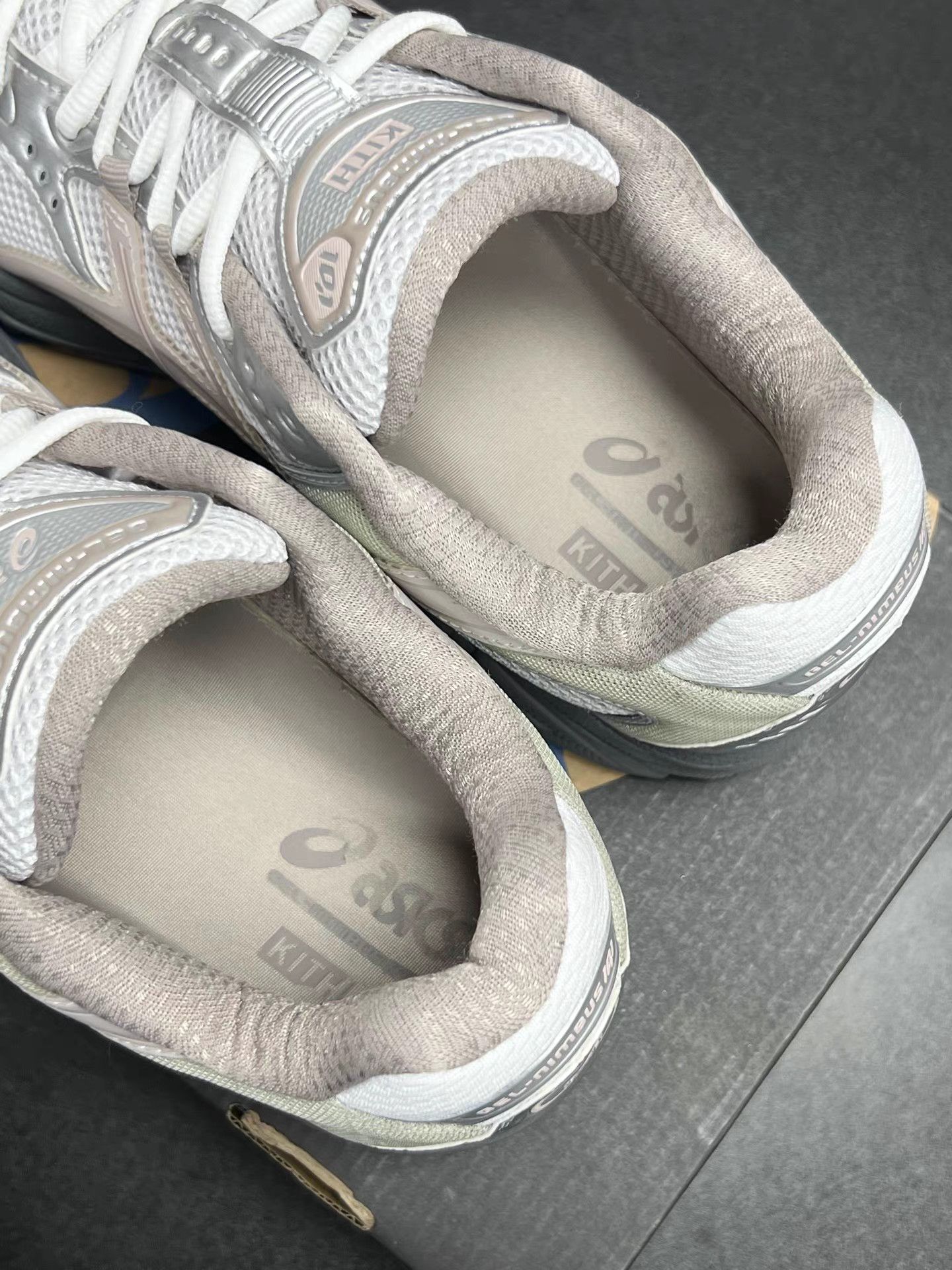 Asics KITH ASICS Gel-Nimbus Off-White Sneakers K15 Size US 11 / EU 44 - 4 Thumbnail
