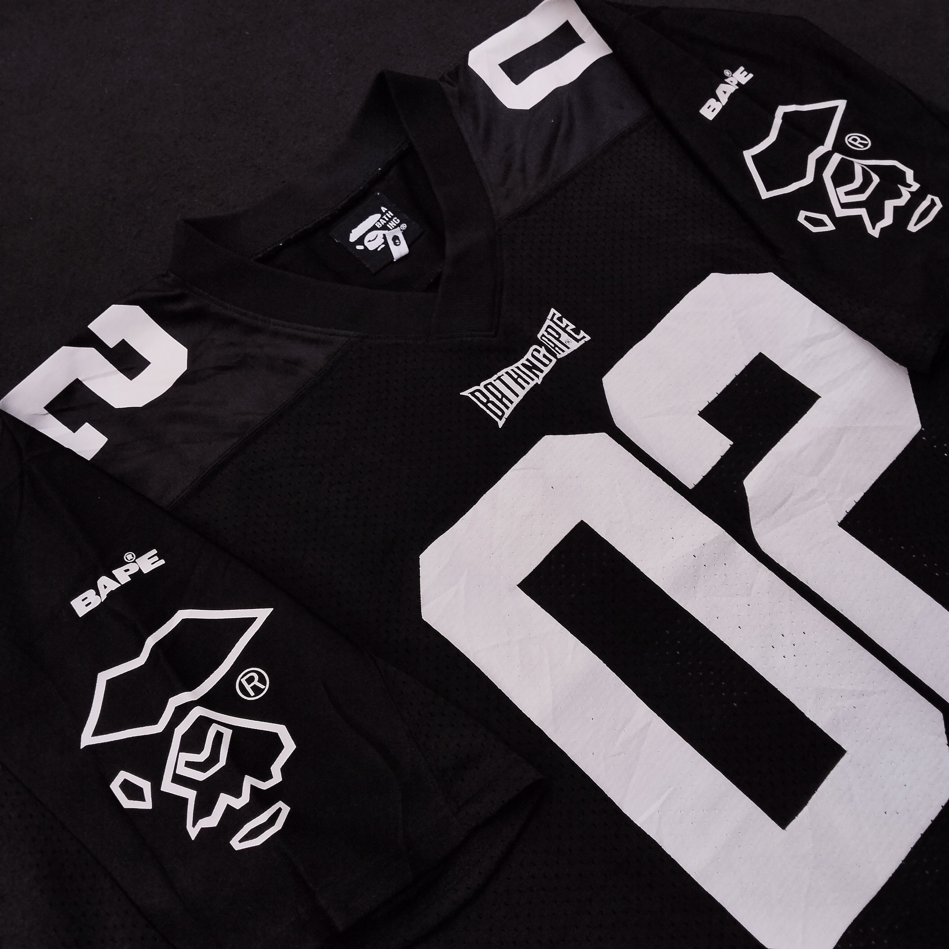 Bape Mesh Football Tee (2002) Size US M / EU 48-50 / 2 - 5 Thumbnail