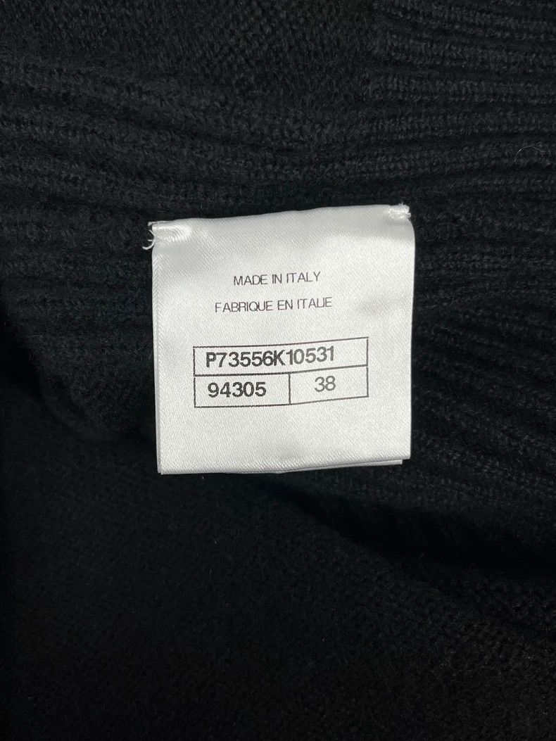 Chanel Chanel 22B black V-neck cashmere knitted dress Size XS / US 0-2 / IT 36-38 - 5 Thumbnail