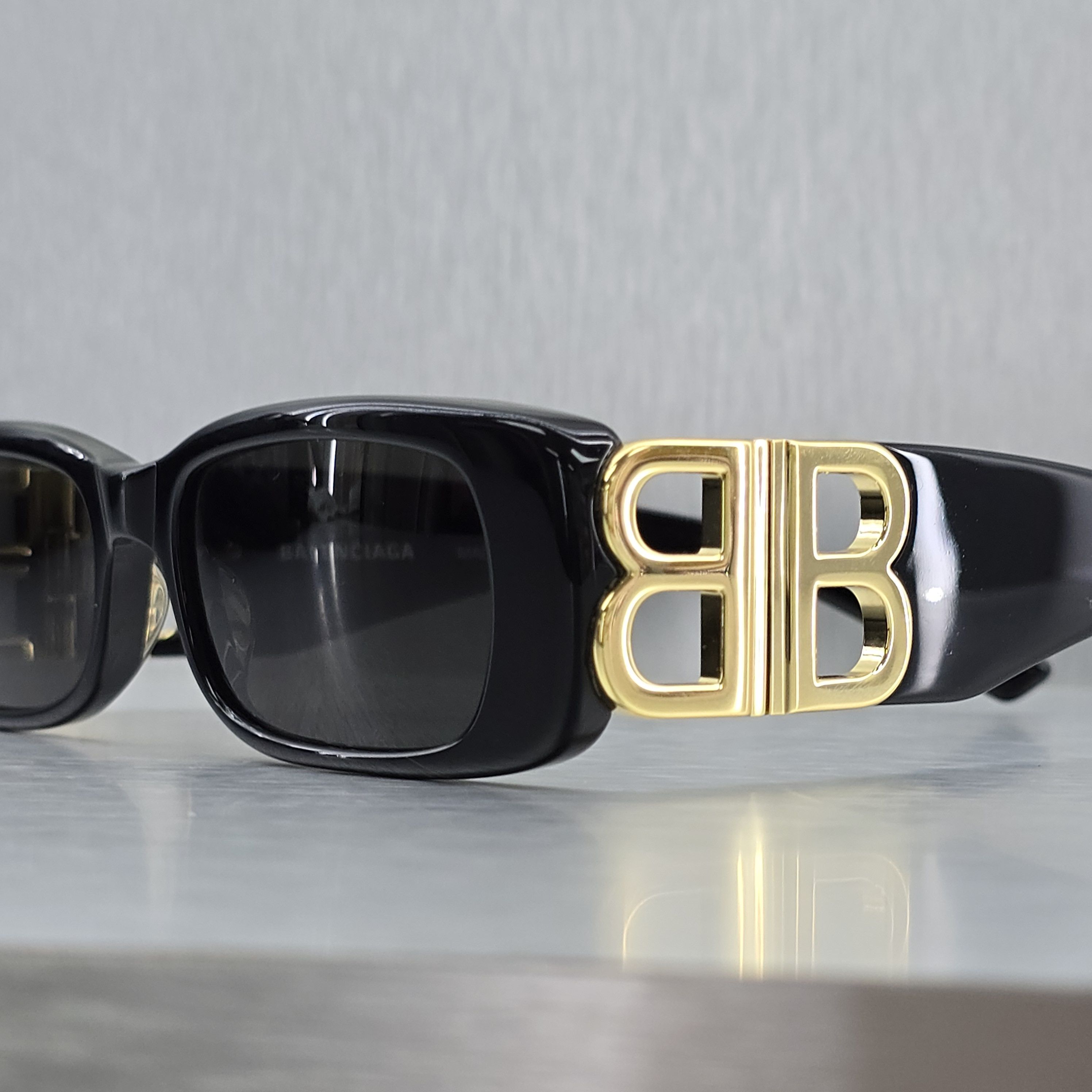Balenciaga BALENCIAGA Dynasty Sunglasses BLACK Size ONE SIZE - 8 Thumbnail