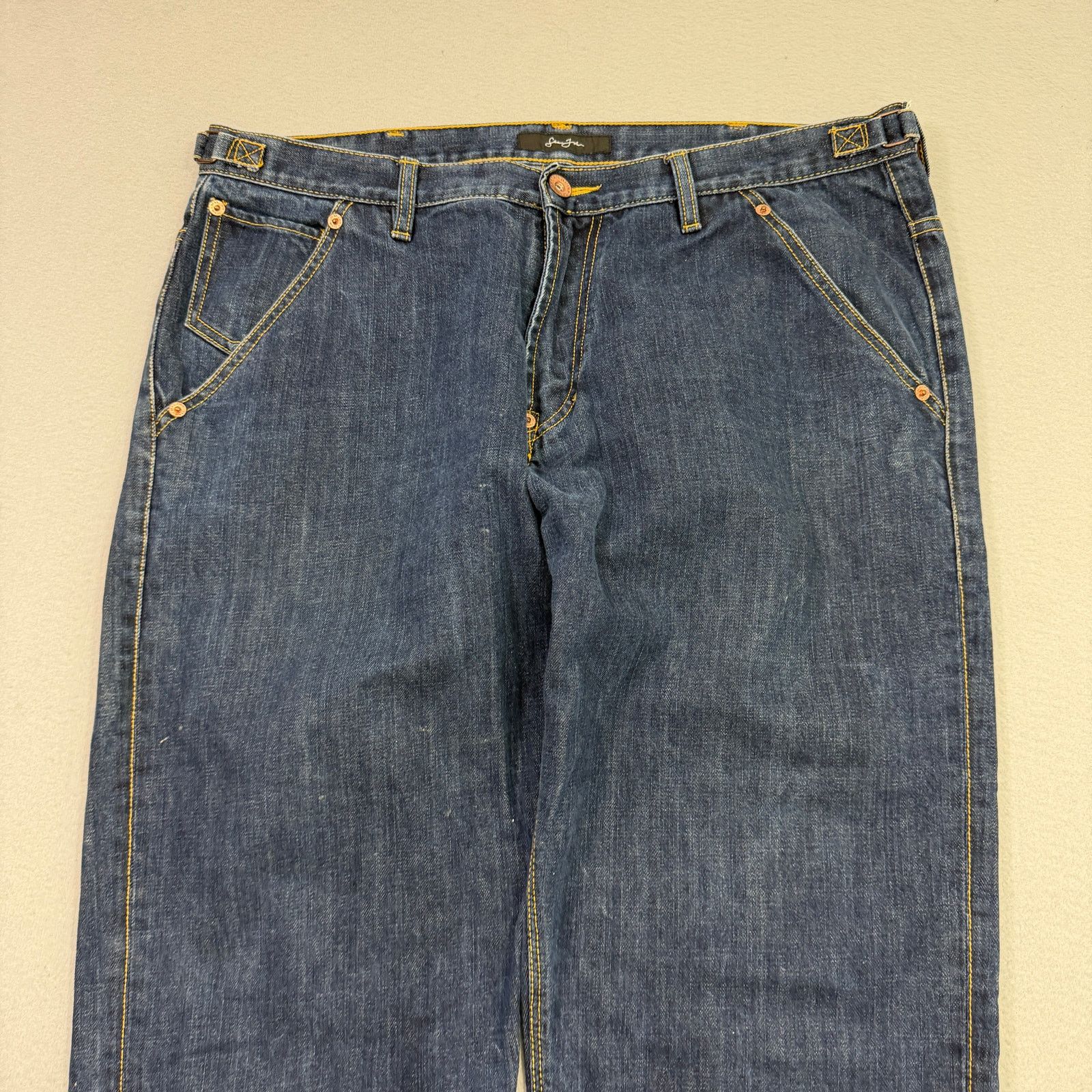 Sean John Vintage Sean John Jeans Men's 38 Blue (38x32) Loose Baggy Size US 38 / EU 54 - 2 Thumbnail