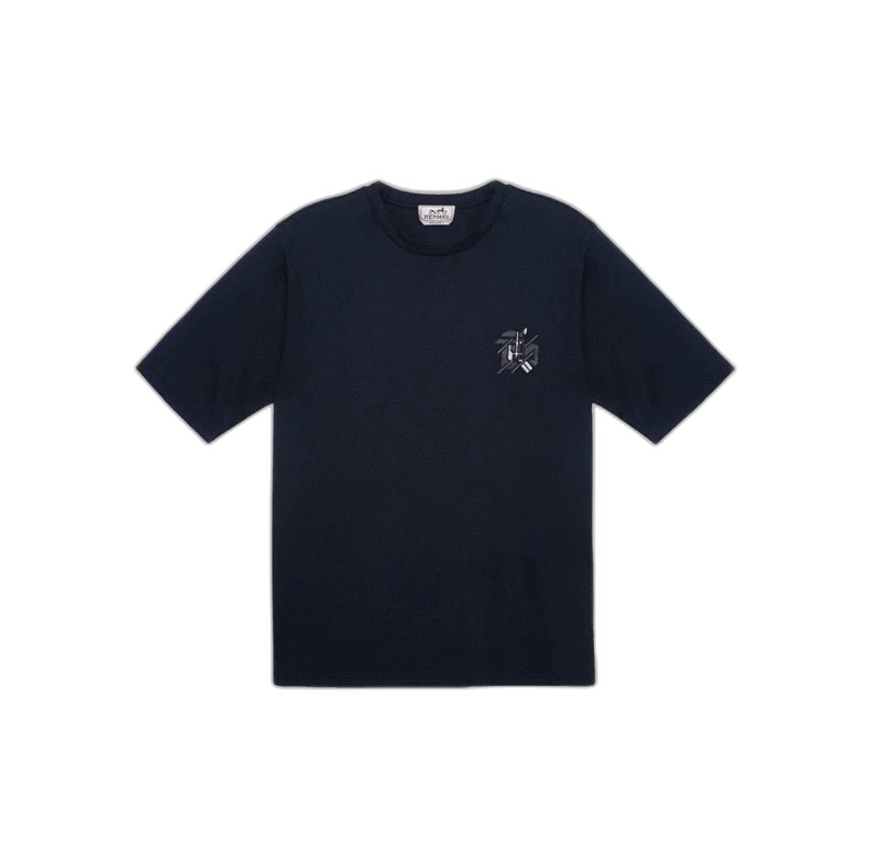 Hermes Hermes SS23 Logo T-Shirt for Men Size US L / EU 52-54 / 3 - 1 Thumbnail