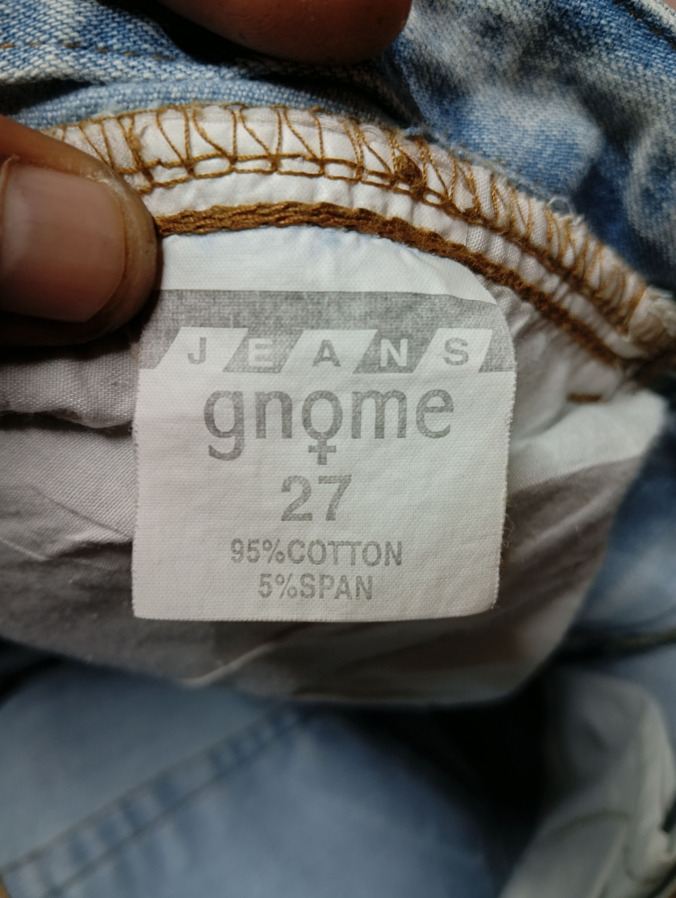 Japanese Brand gnome jeans flared Size 28" / US 6 / IT 42 - 6 Thumbnail