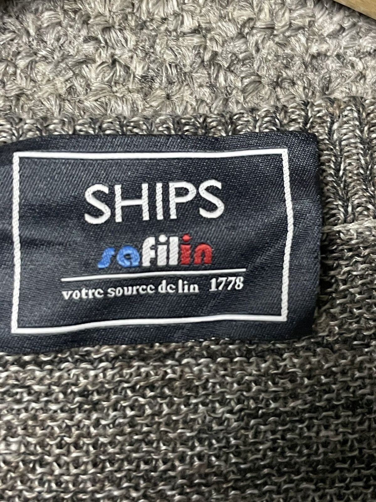 Japanese Brand × SHIPS × Vintage Ships x Japanese Brand Knitted Short Sleeve Shirt(43) Size US S / EU 44-46 / 1 - 6 Thumbnail