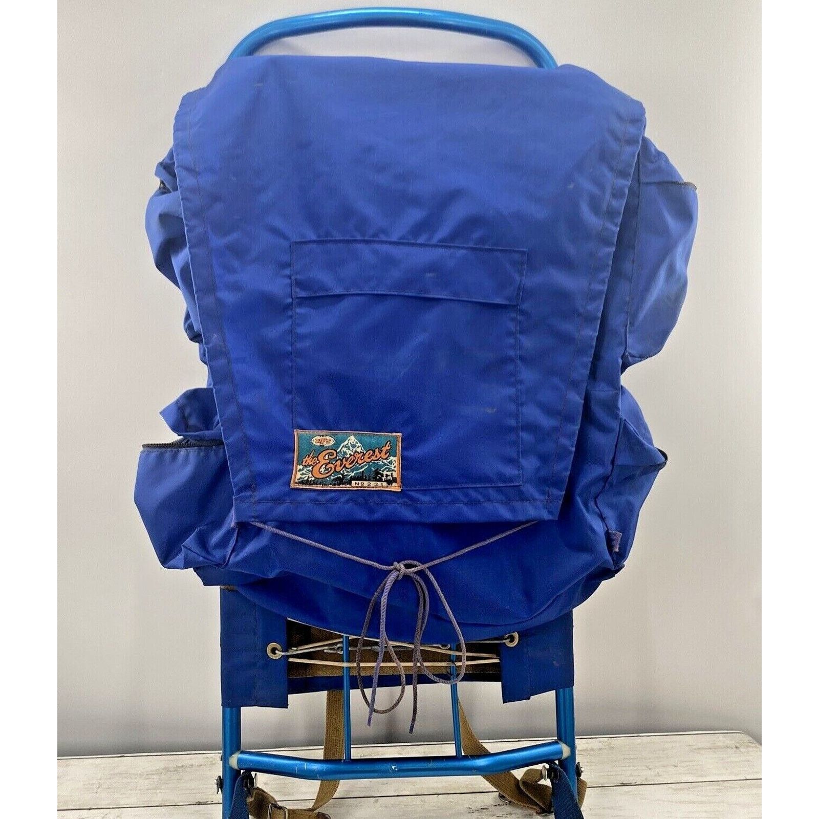 The Unbranded Brand Vintage Blue World Famous Everest #231 Hiking Backpack Size ONE SIZE - 3 Thumbnail