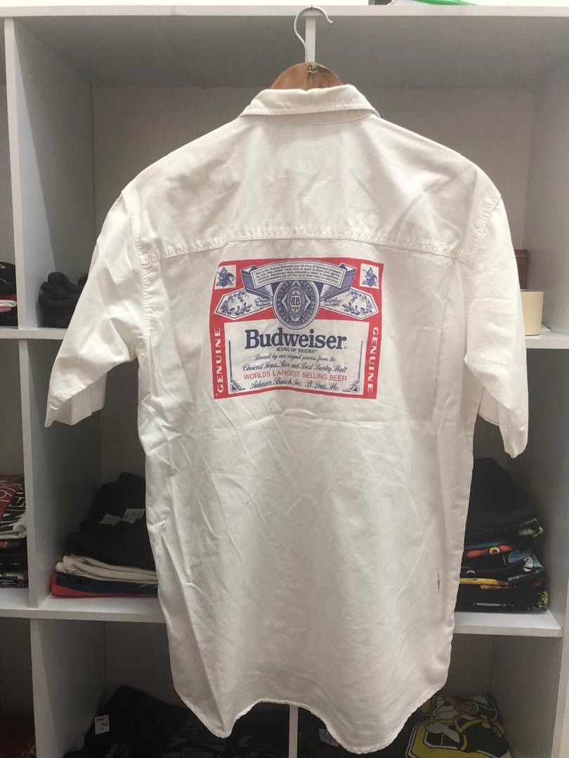 Budweiser × Vintage Vintage Button up Budwieser Size US L / EU 52-54 / 3 - 1 Thumbnail