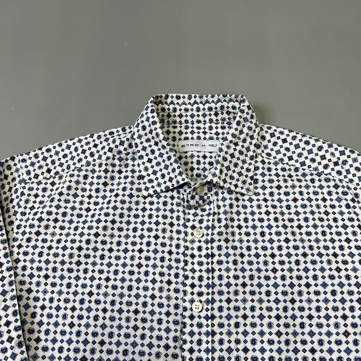 Etro Etro shirt button ups luxury Size US M / EU 48-50 / 2 - 10 Thumbnail