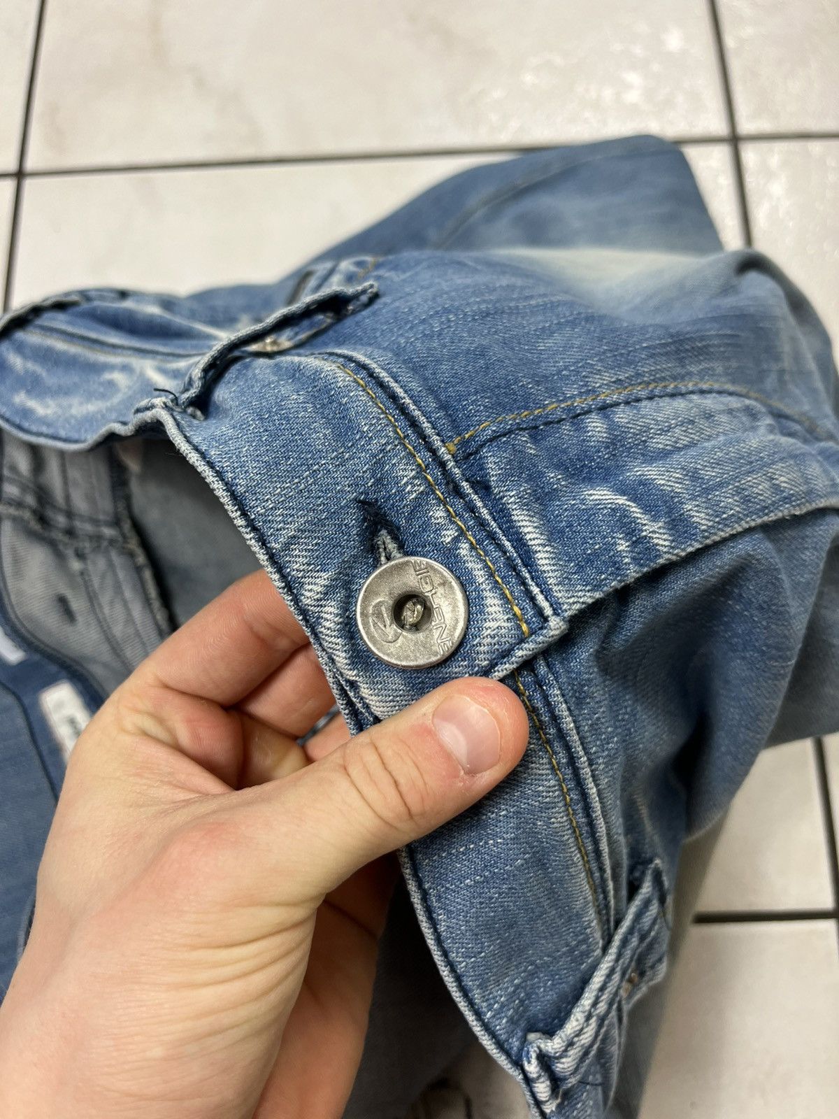 Energie × Vintage Vintage Energie emerson distressed denim jeans baggy pants Size US 38 / EU 54 - 21 Thumbnail