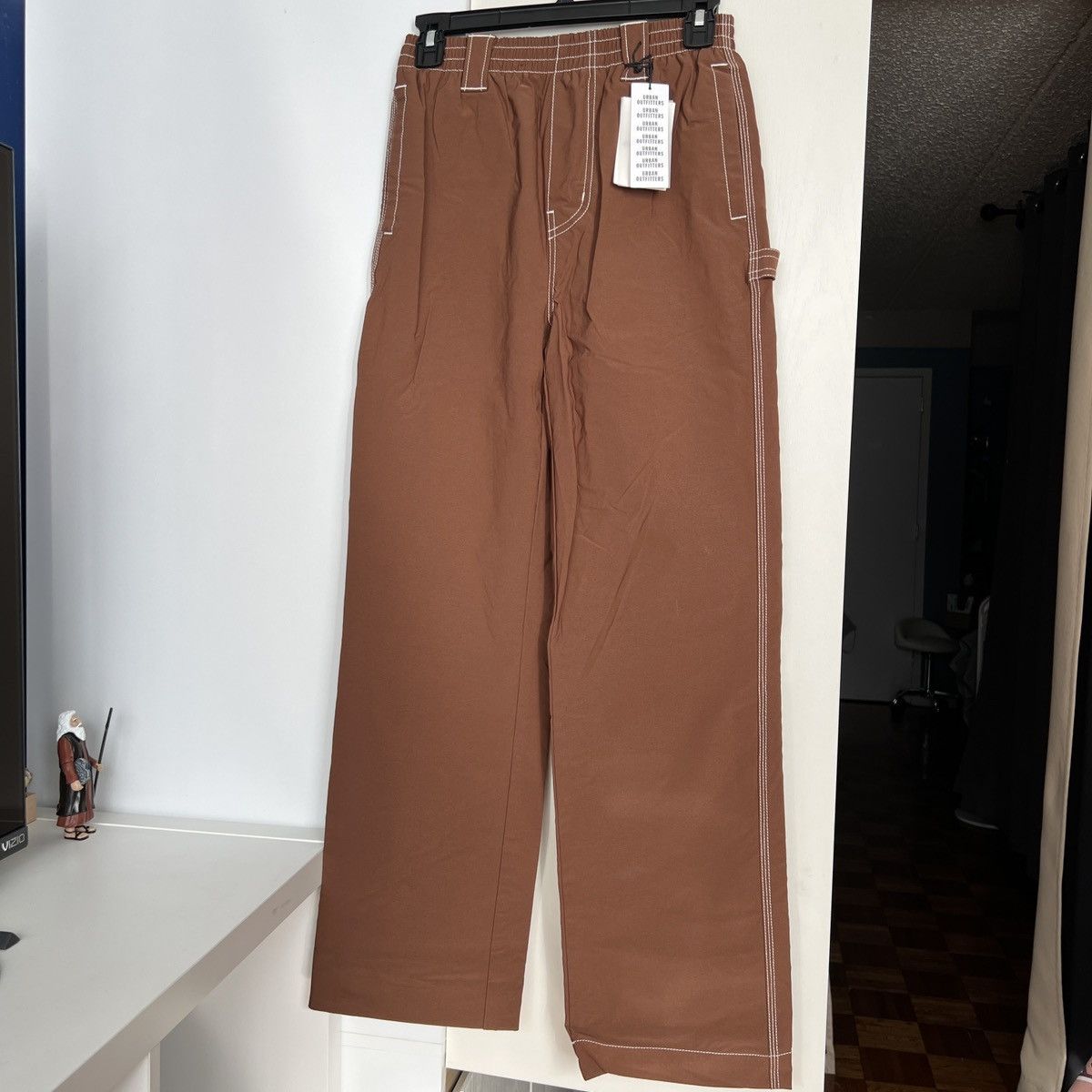 Urban Outfitters UO Nylon Skate Fit Carpenter Pants Size US 29 - 1 Thumbnail