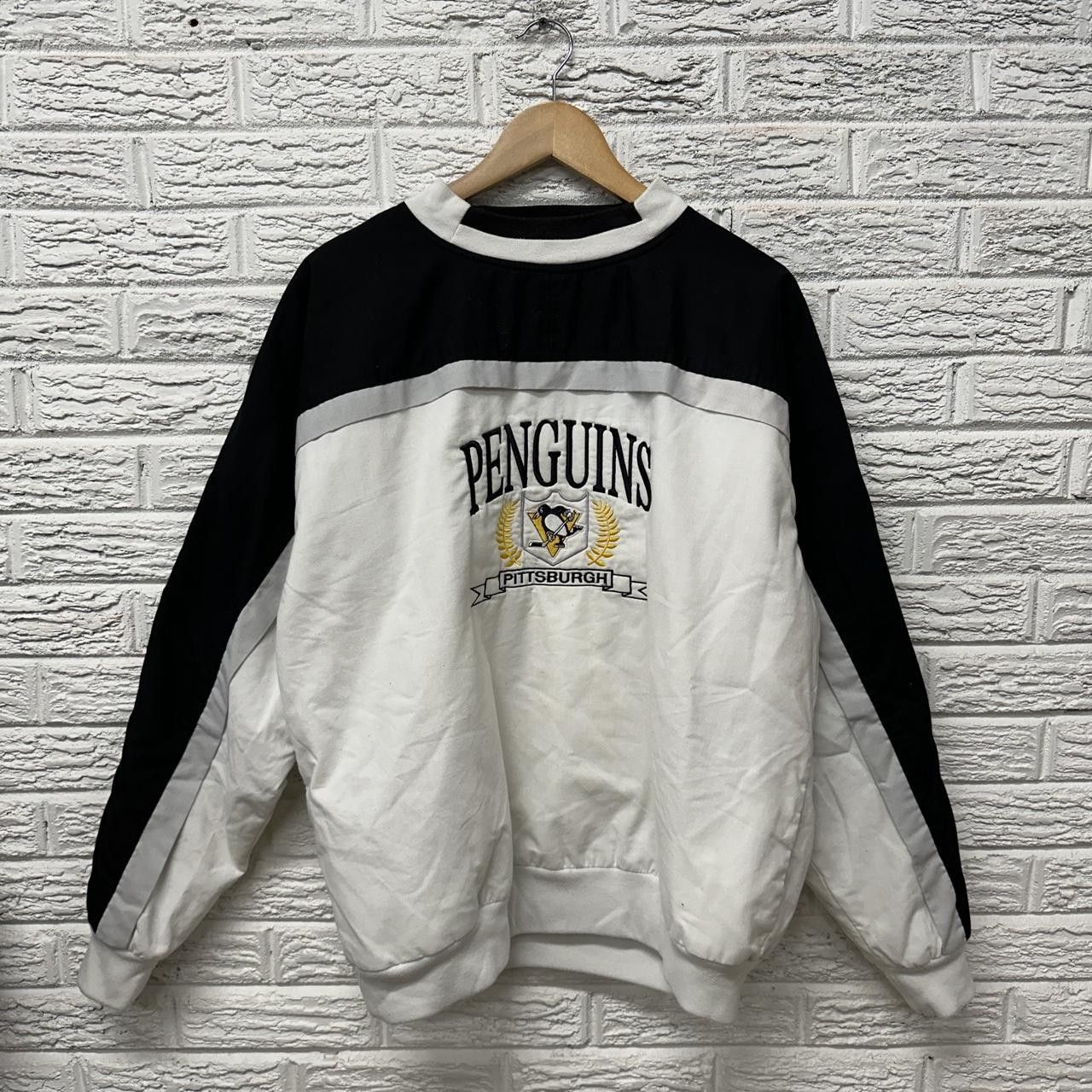 Logo 7 RARE Vintage Pittsburgh Penguins Quilted Jacket Men’s XL Size US XL / EU 56 / 4 - 1 Thumbnail