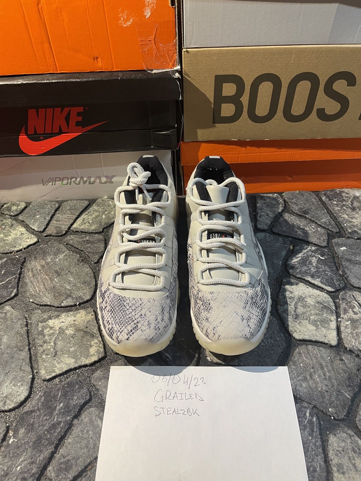 Jordan Brand Jordan 11 snakeskin | Grailed