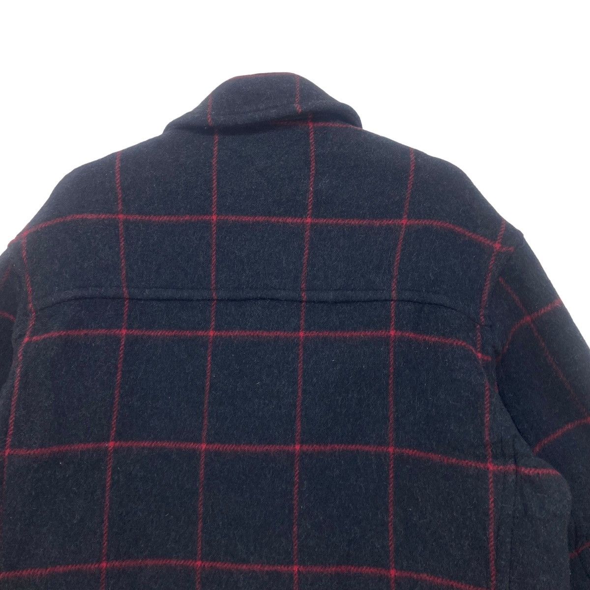 Original Montgomery Made in England Montgomery Checkered Wool Heavy Coat Size US M / EU 48-50 / 2 - 9 Thumbnail