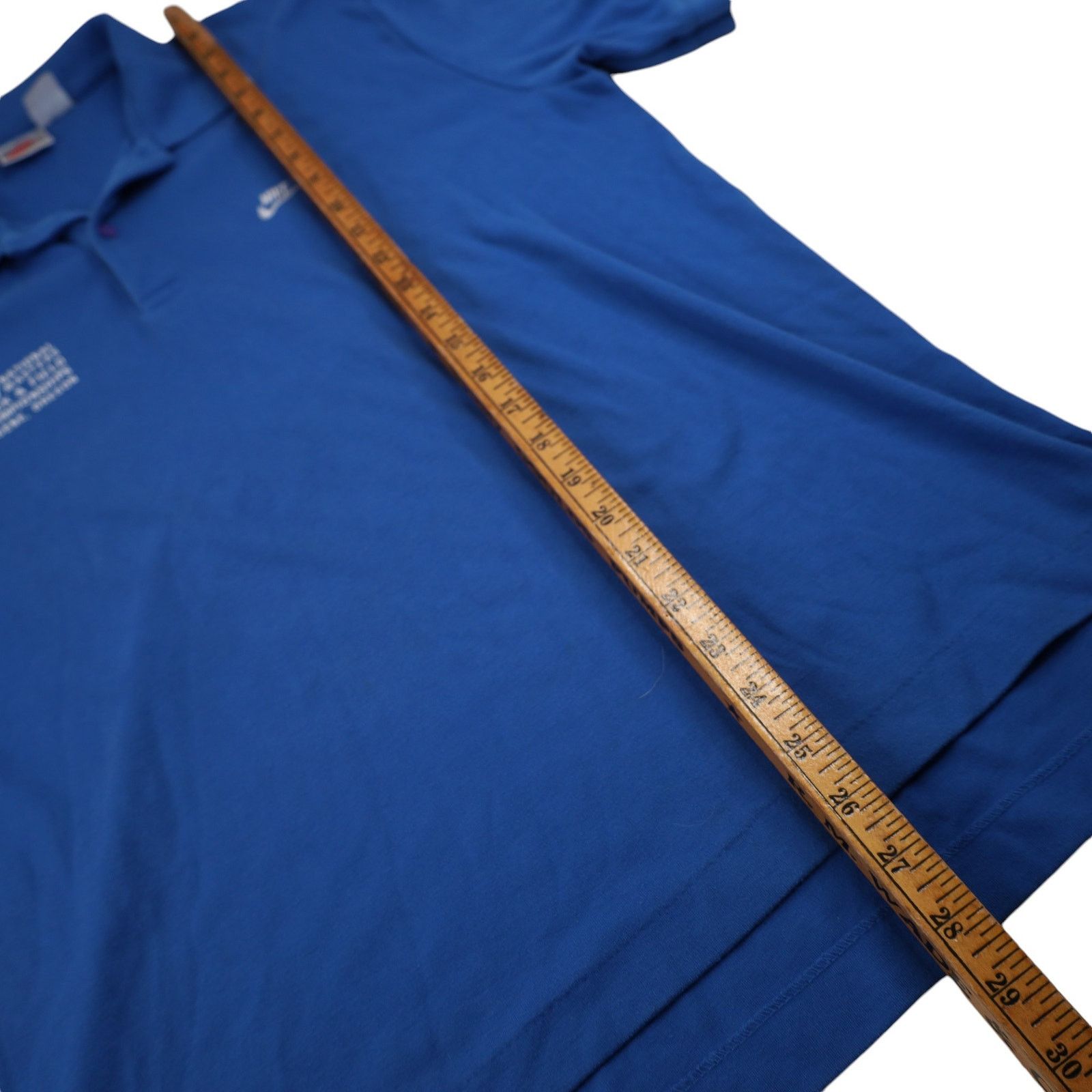 Nike × Vintage Vintage Nike 1987 National Masters Track & Field Polo Shirt Size US L / EU 52-54 / 3 - 9 Thumbnail