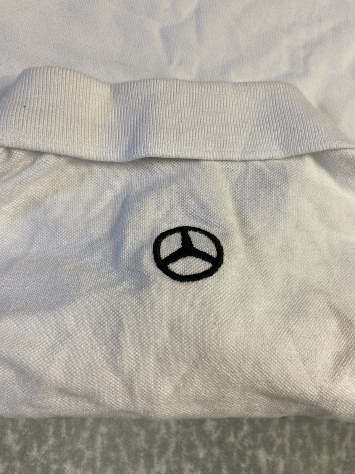 Mercedes-Benz Official Mercedes Benz F1 Team Polo Shirt x Tommy Hilfiger Size US L / EU 52-54 / 3 - 6 Thumbnail