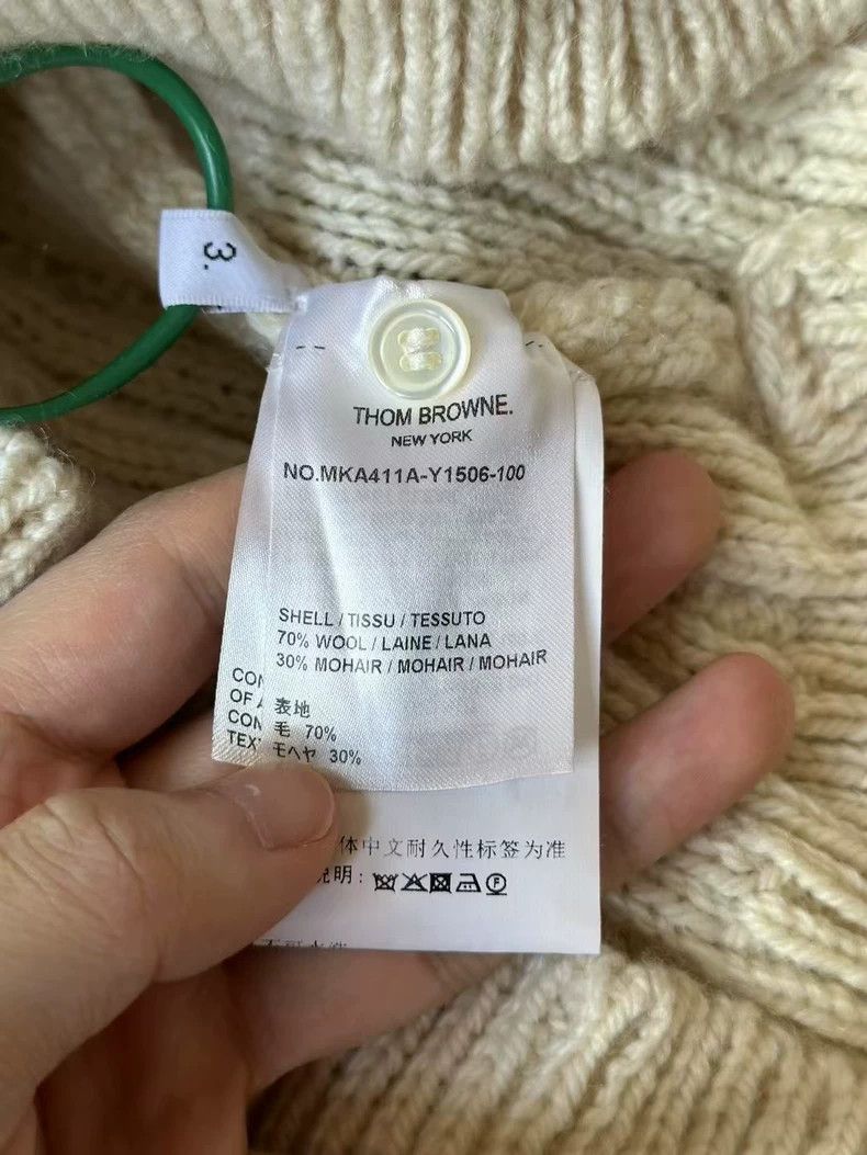 Thom Browne THOM BROWNE Armband sweater 2502-Nextarrow Size US L / EU 52-54 / 3 - 4 Thumbnail