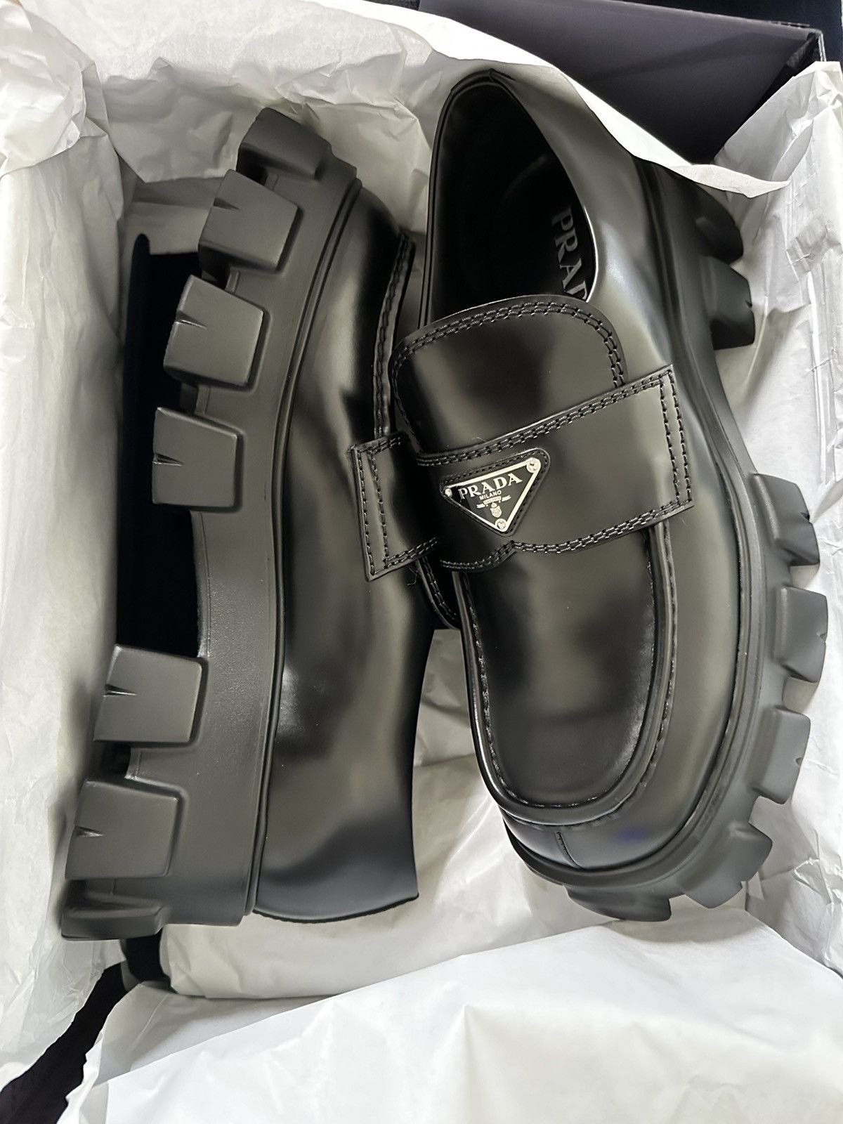 Prada Prada slip on shoes Size US 10 / EU 43 - 1 Thumbnail