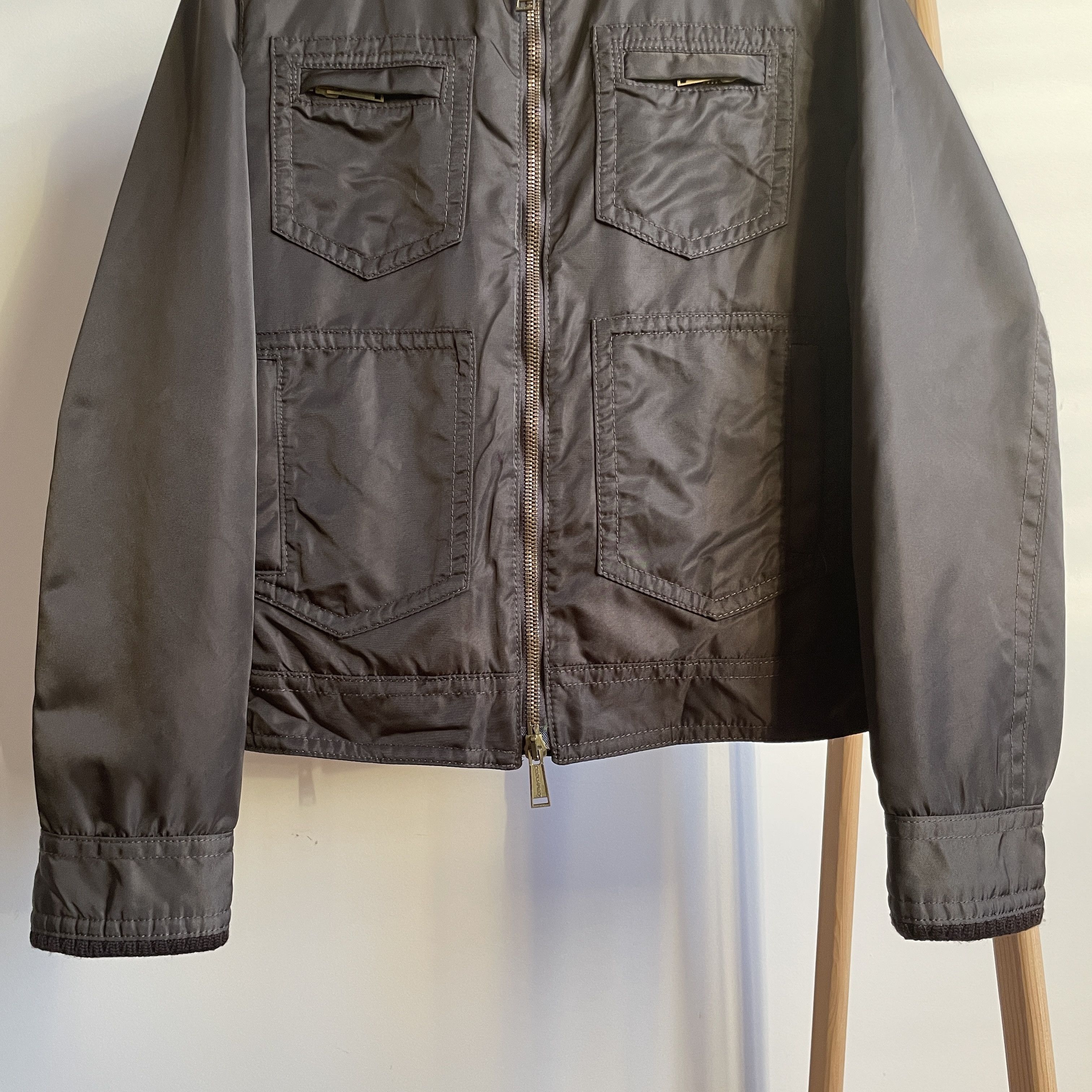 Dsquared2 Dsquared2 Vintage 00's Nylon Biker Jacket Size EUR 50 Size US M / EU 48-50 / 2 - 8 Thumbnail